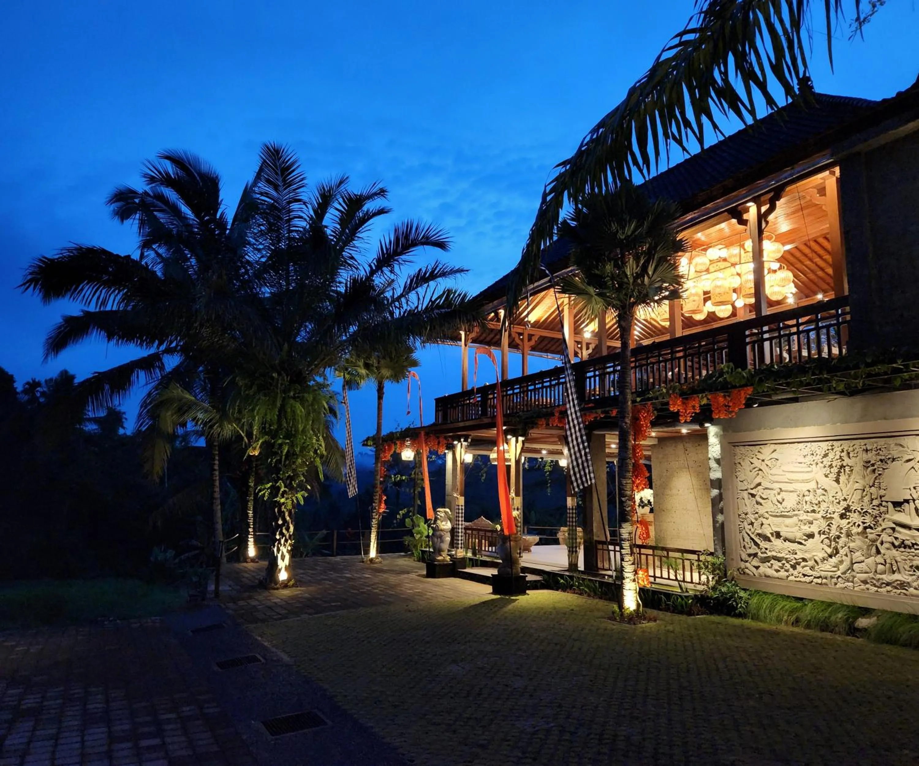 Property building in Pinggala Villa Ubud