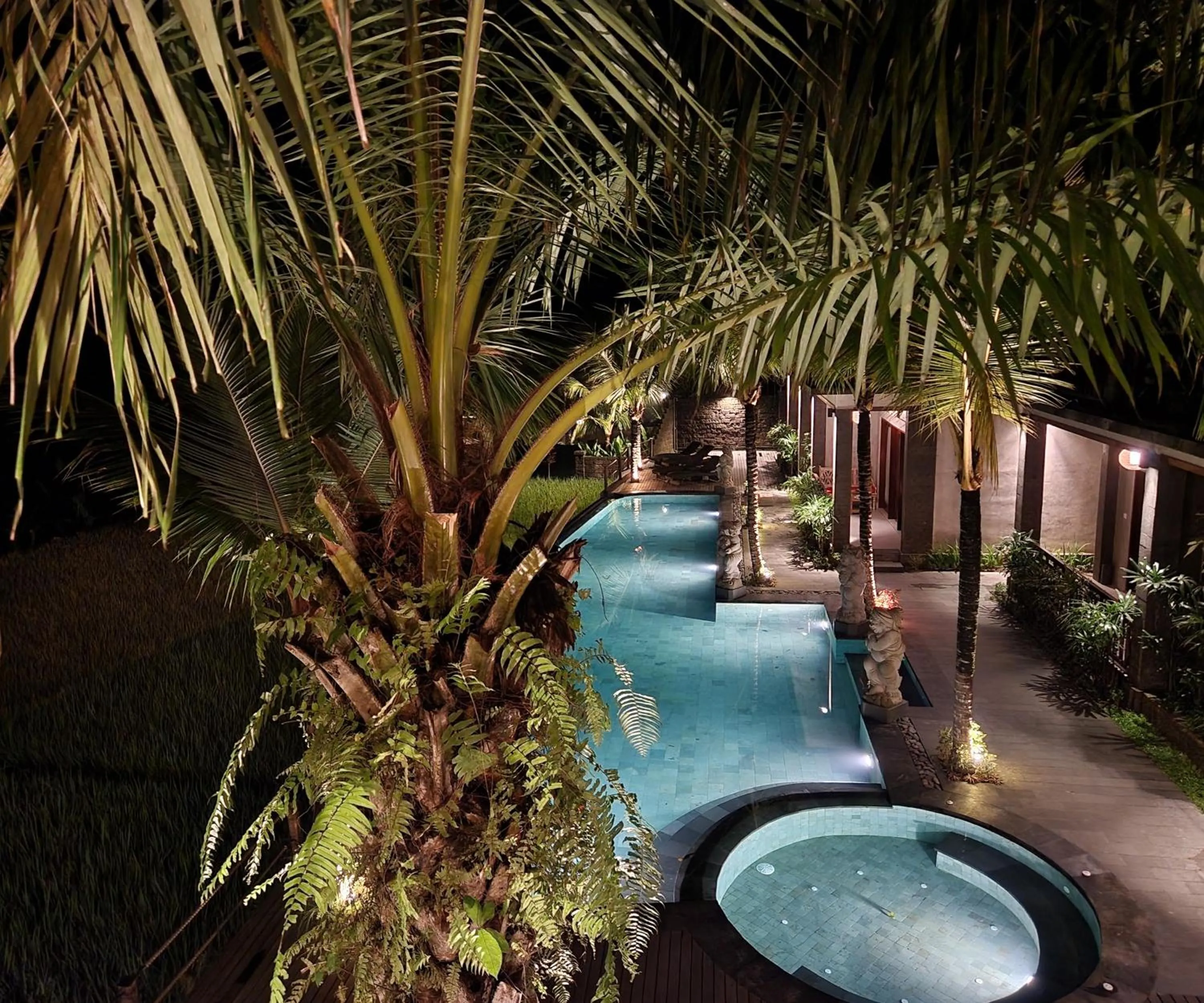 Swimming pool in Pinggala Villa Ubud