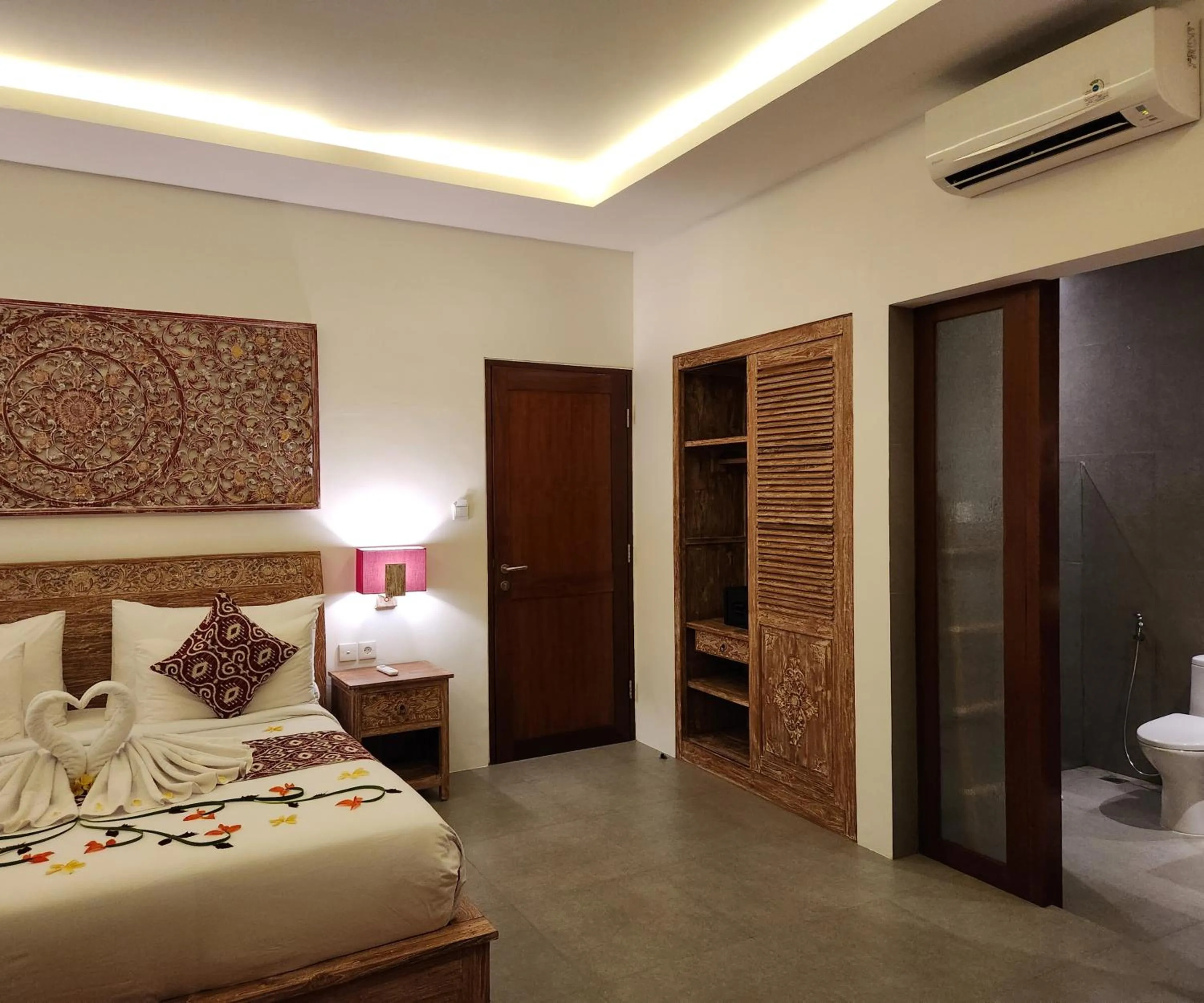 Bedroom, Bed in Pinggala Villa Ubud