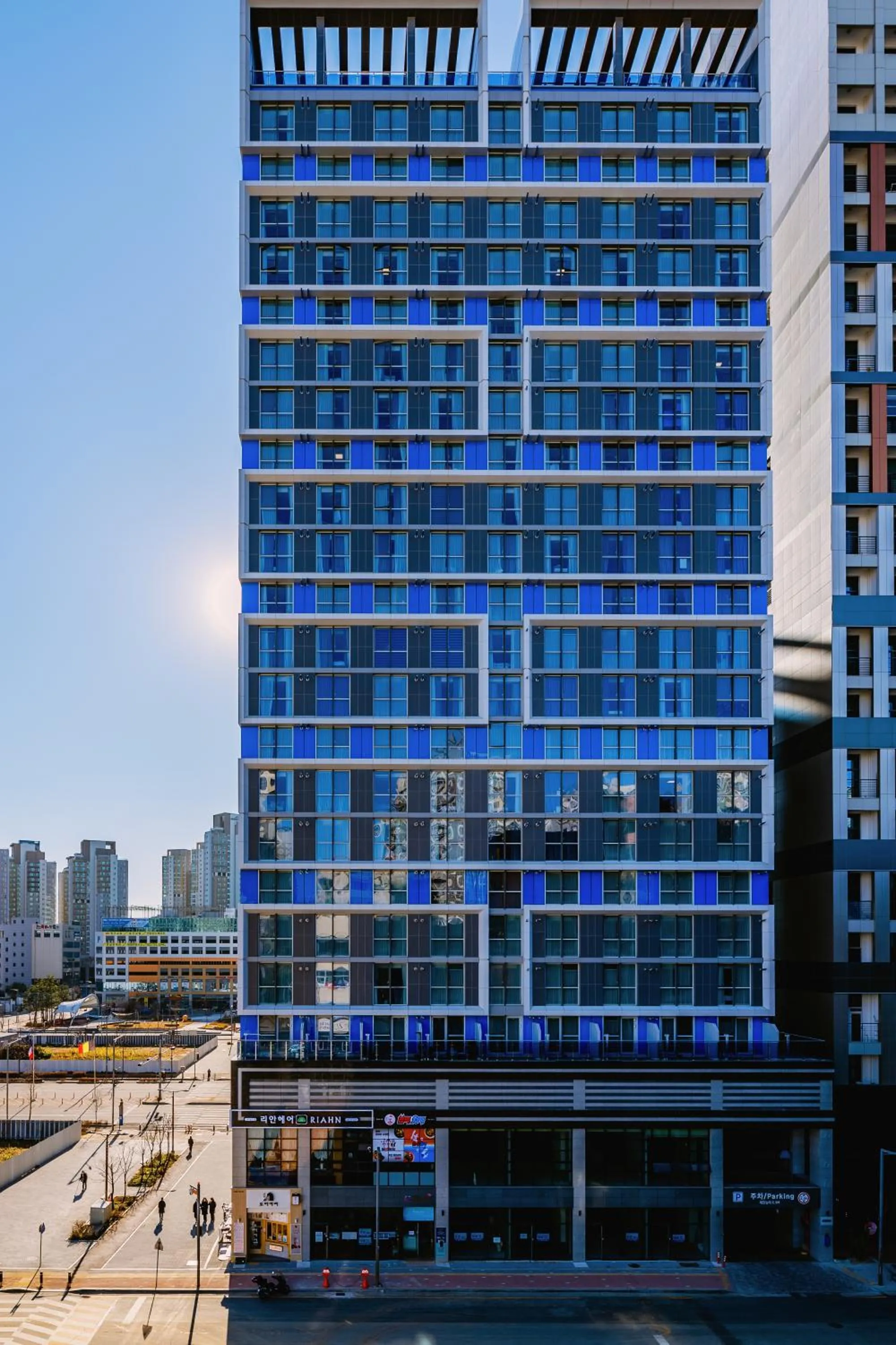 Property building in Wellstay hotel Incheon