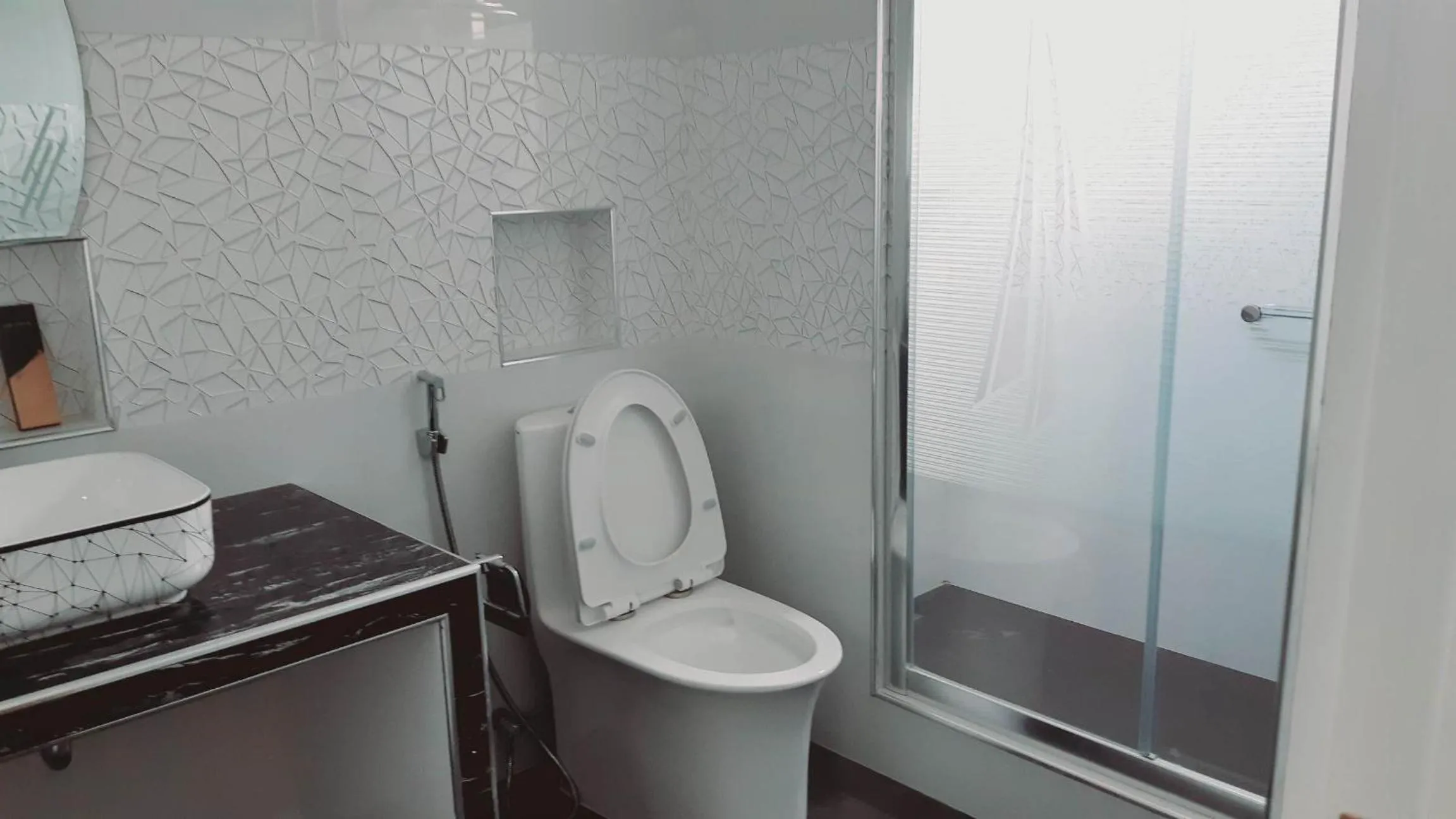 Shower in Avana Hills Boracay Prime Grand Suite 202