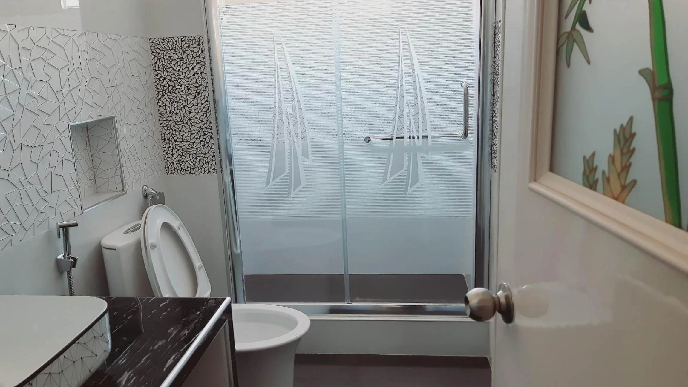 Shower in Avana Hills Boracay Prime Grand Suite 202