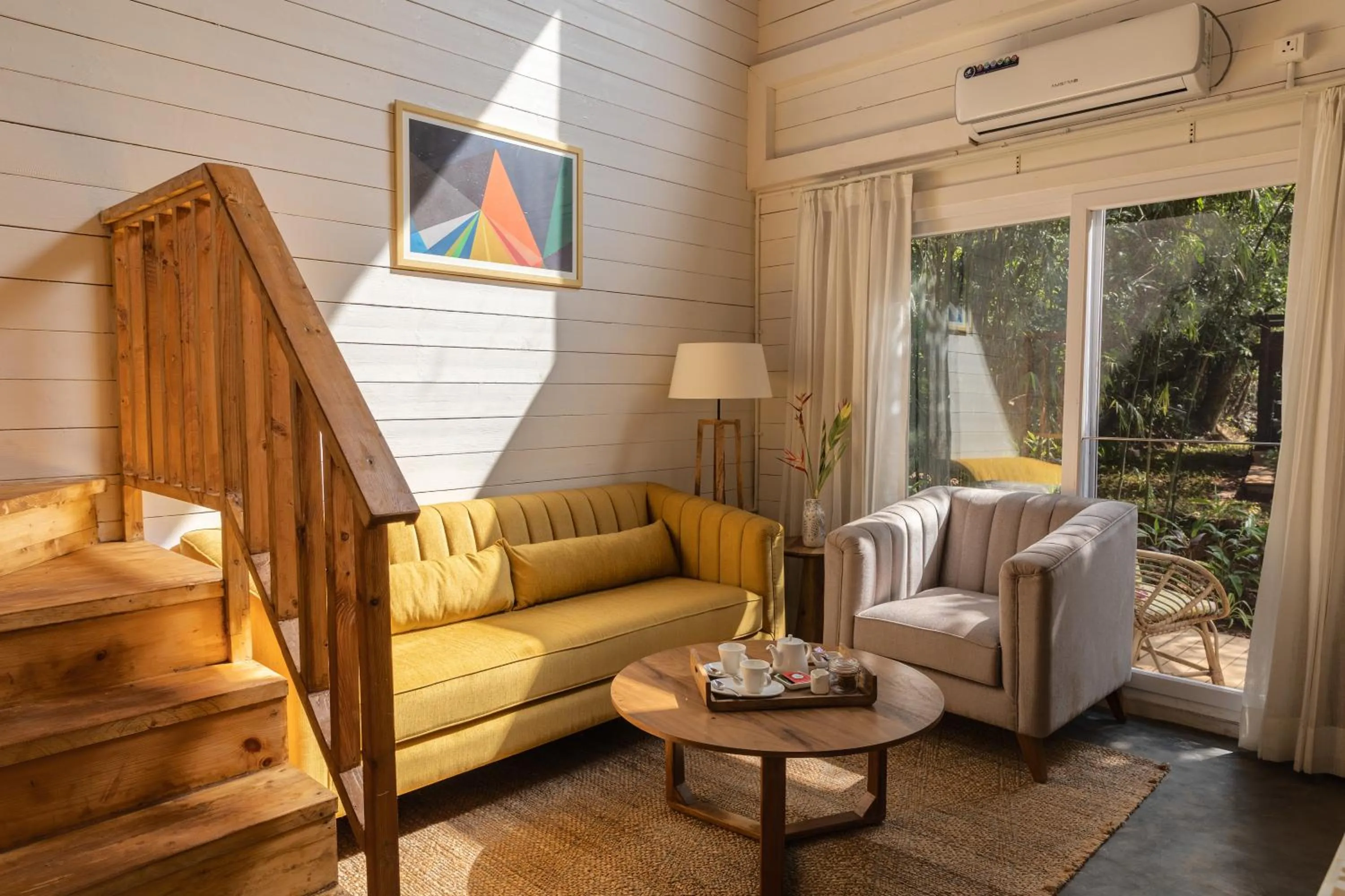 Living room in LaRiSa Resort & Spa, Ashwem