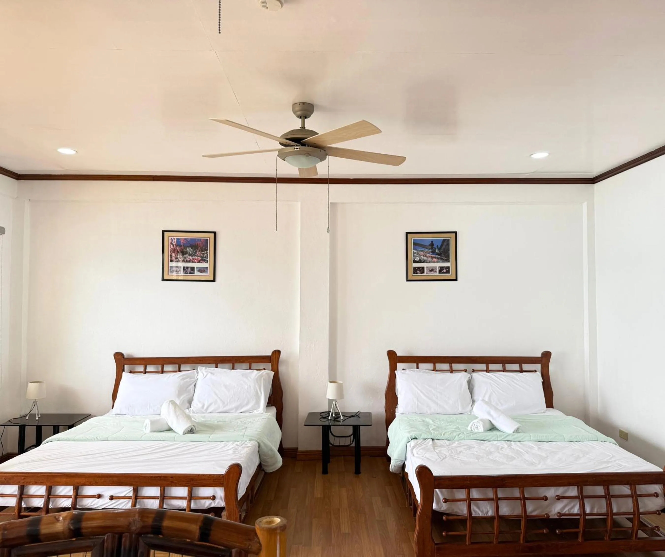 Bed in Lalaguna Beach Club & Dive Centre