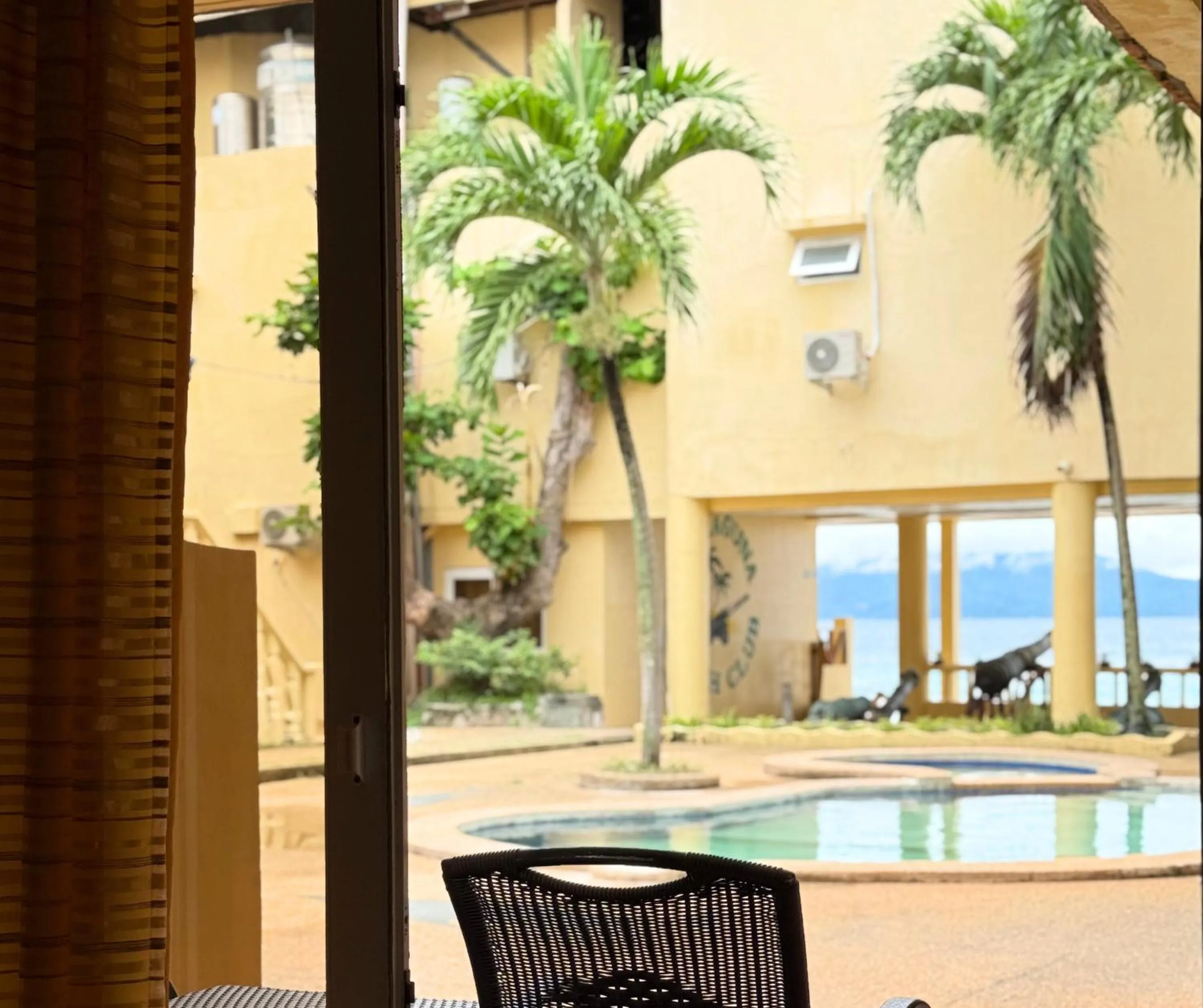 Pool view in Lalaguna Beach Club & Dive Centre
