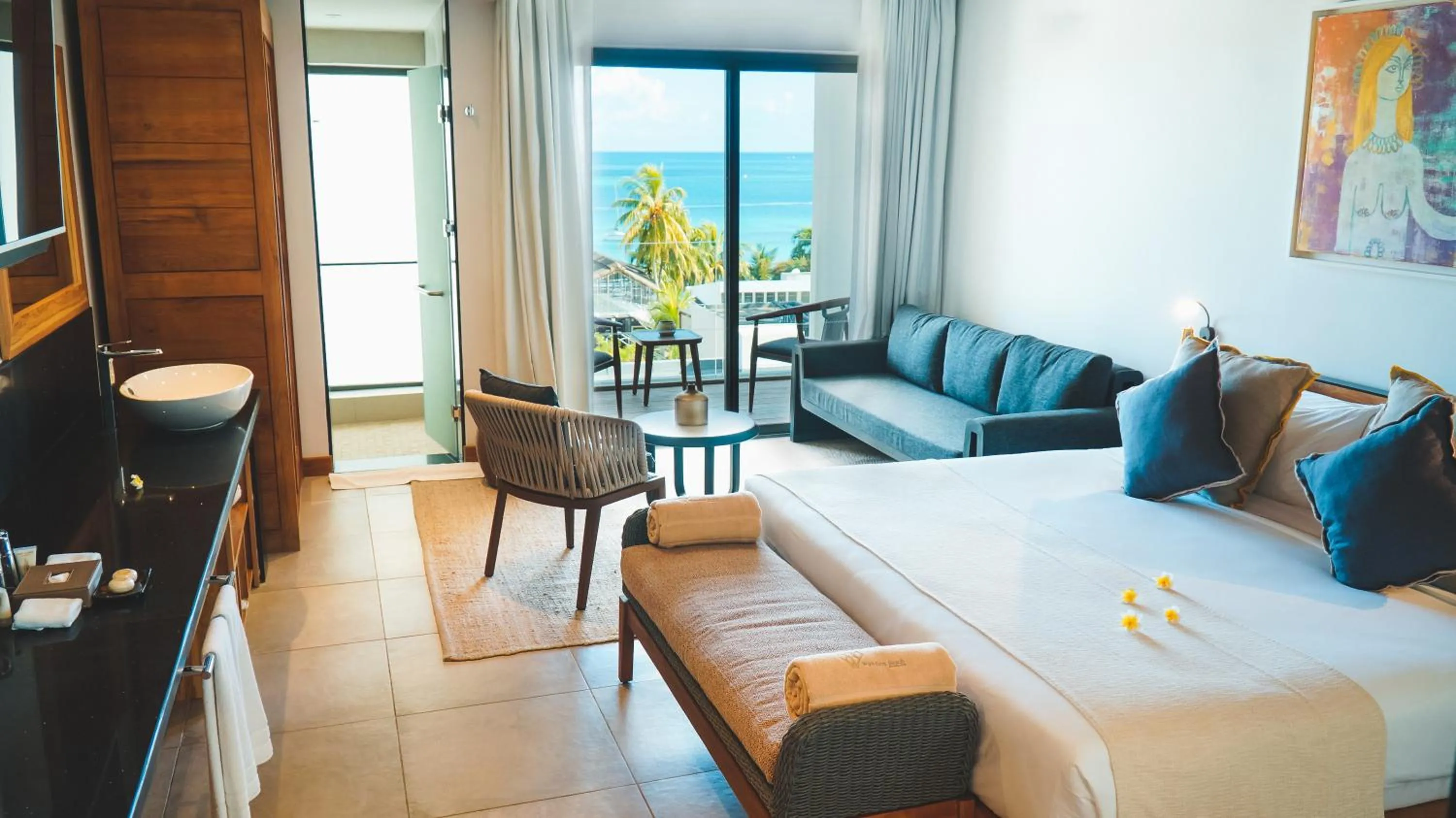 Bathroom, Bed in Wonders Beach Boutique Hotel