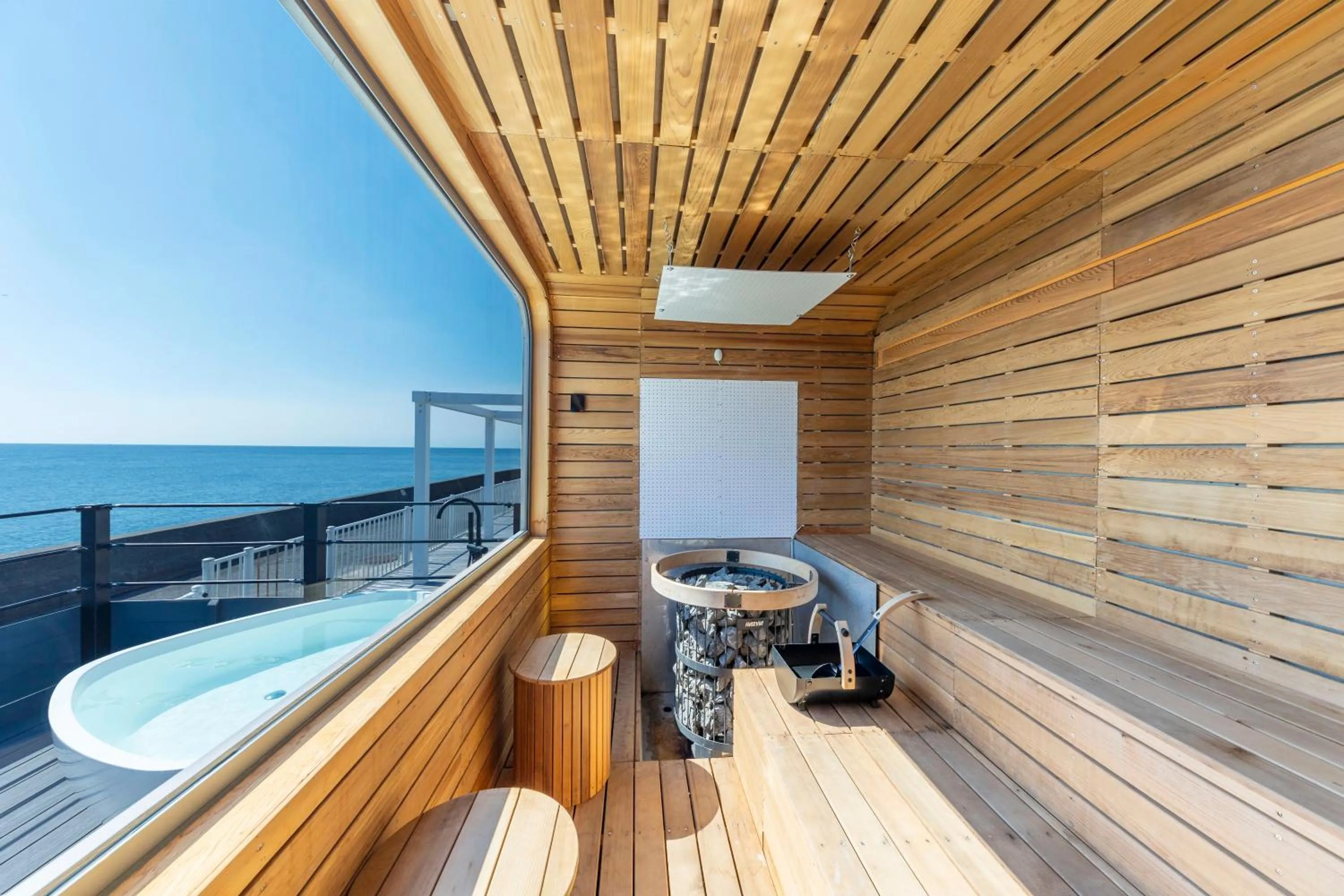 Sauna in MALIBU HOTEL