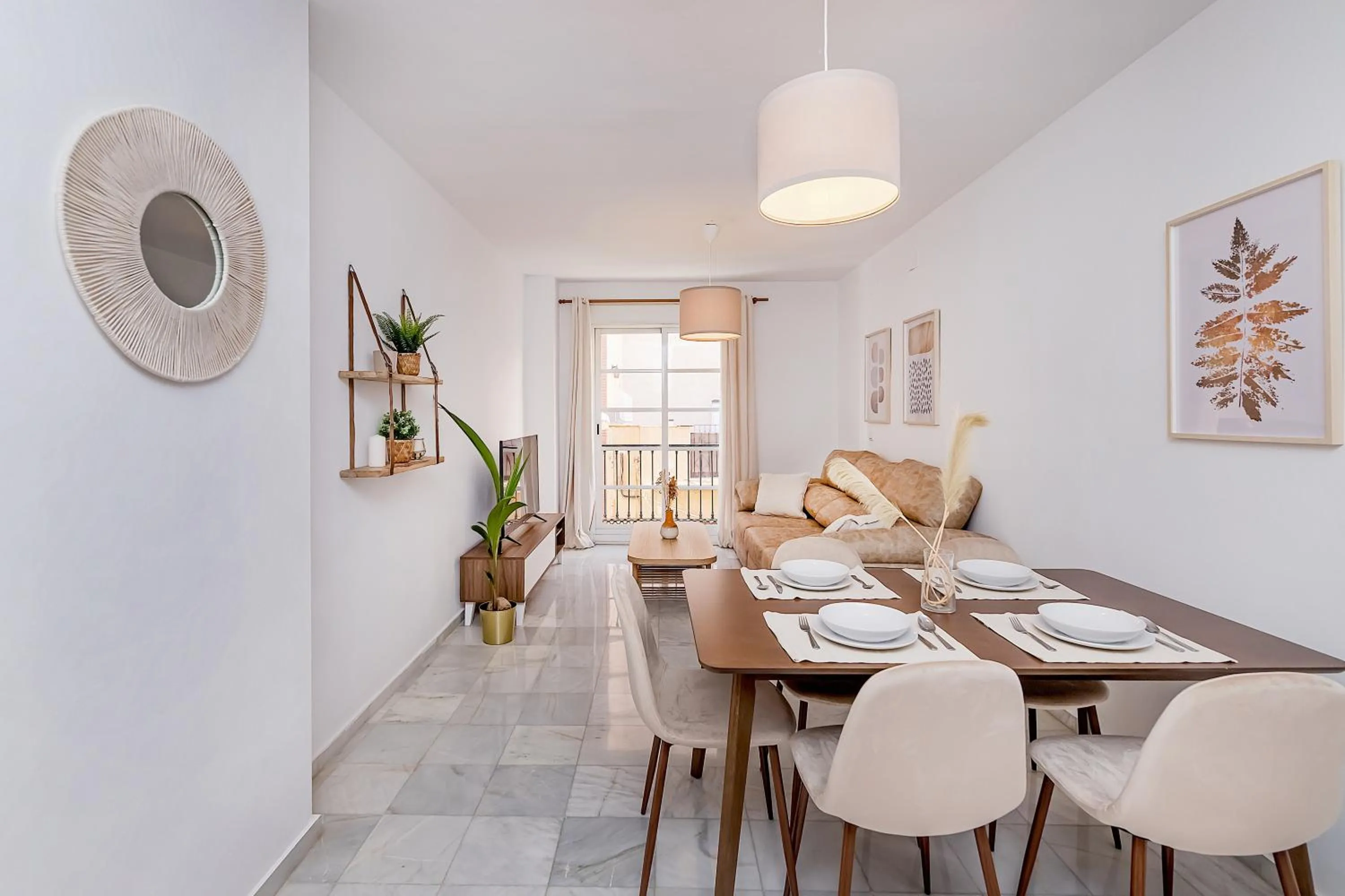 Living room in San Rafael City Center Apartment