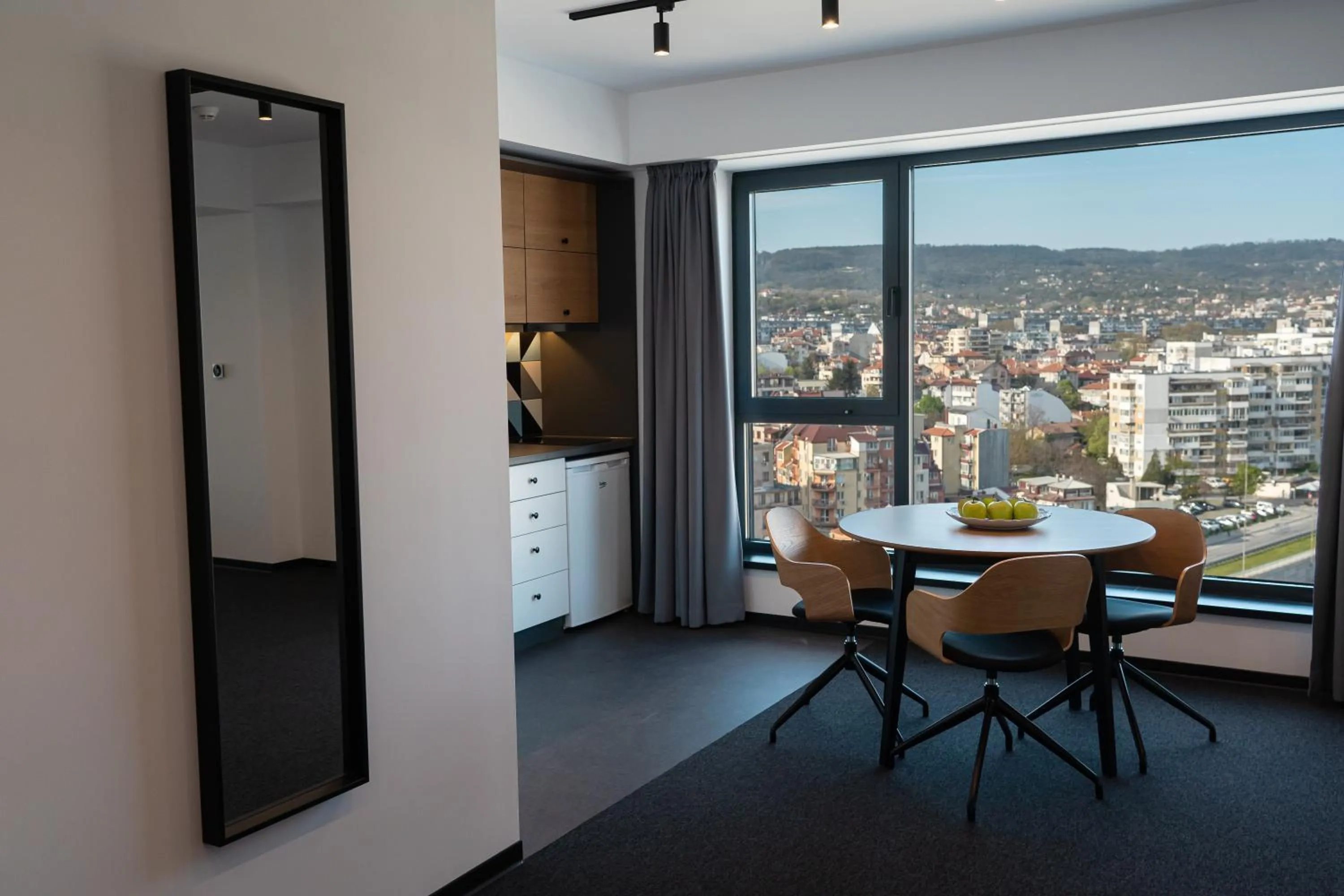 Kitchen or kitchenette in Hotel Campus 90 - Free Parking