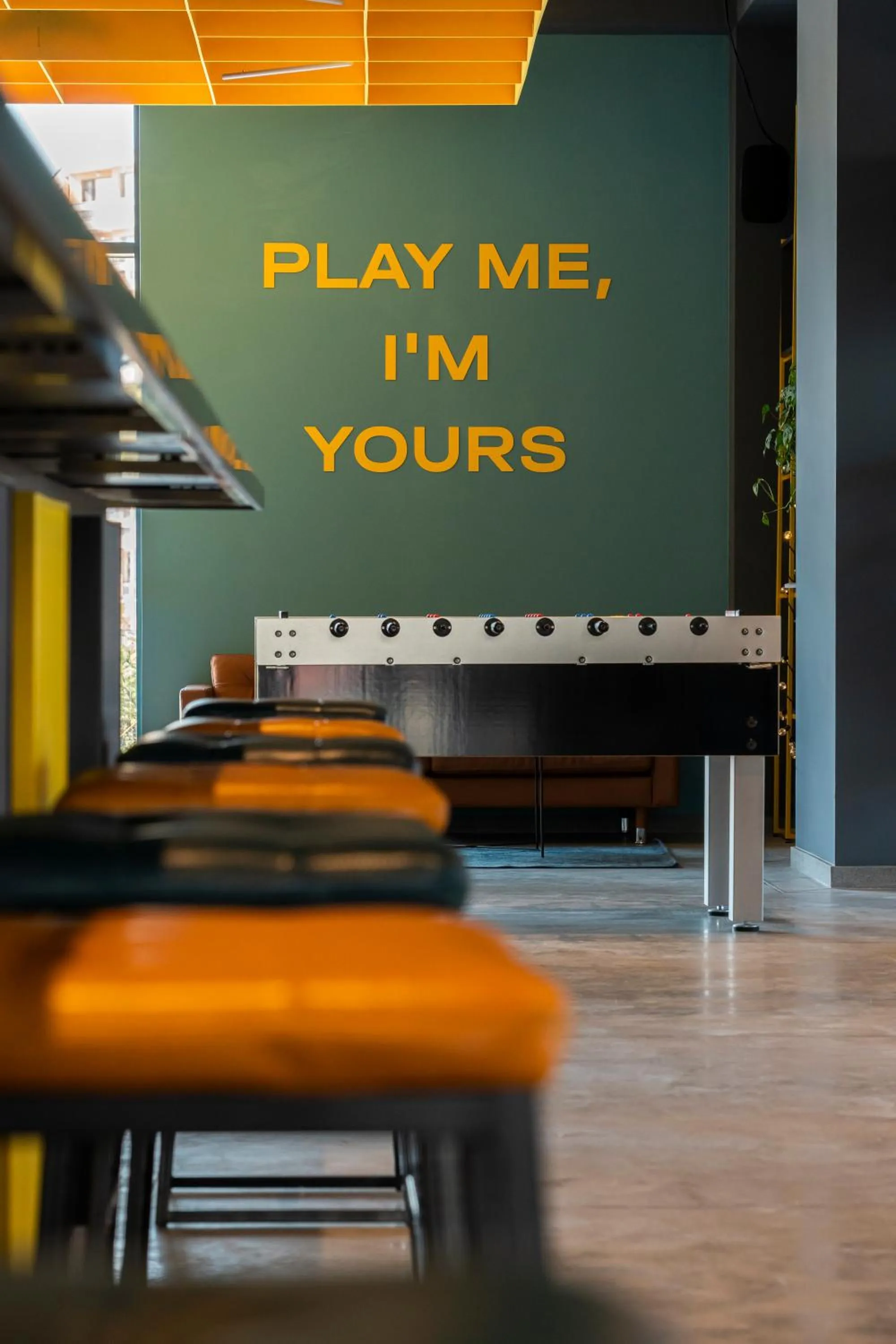 Text overlay in Hotel Campus 90 - Free Parking