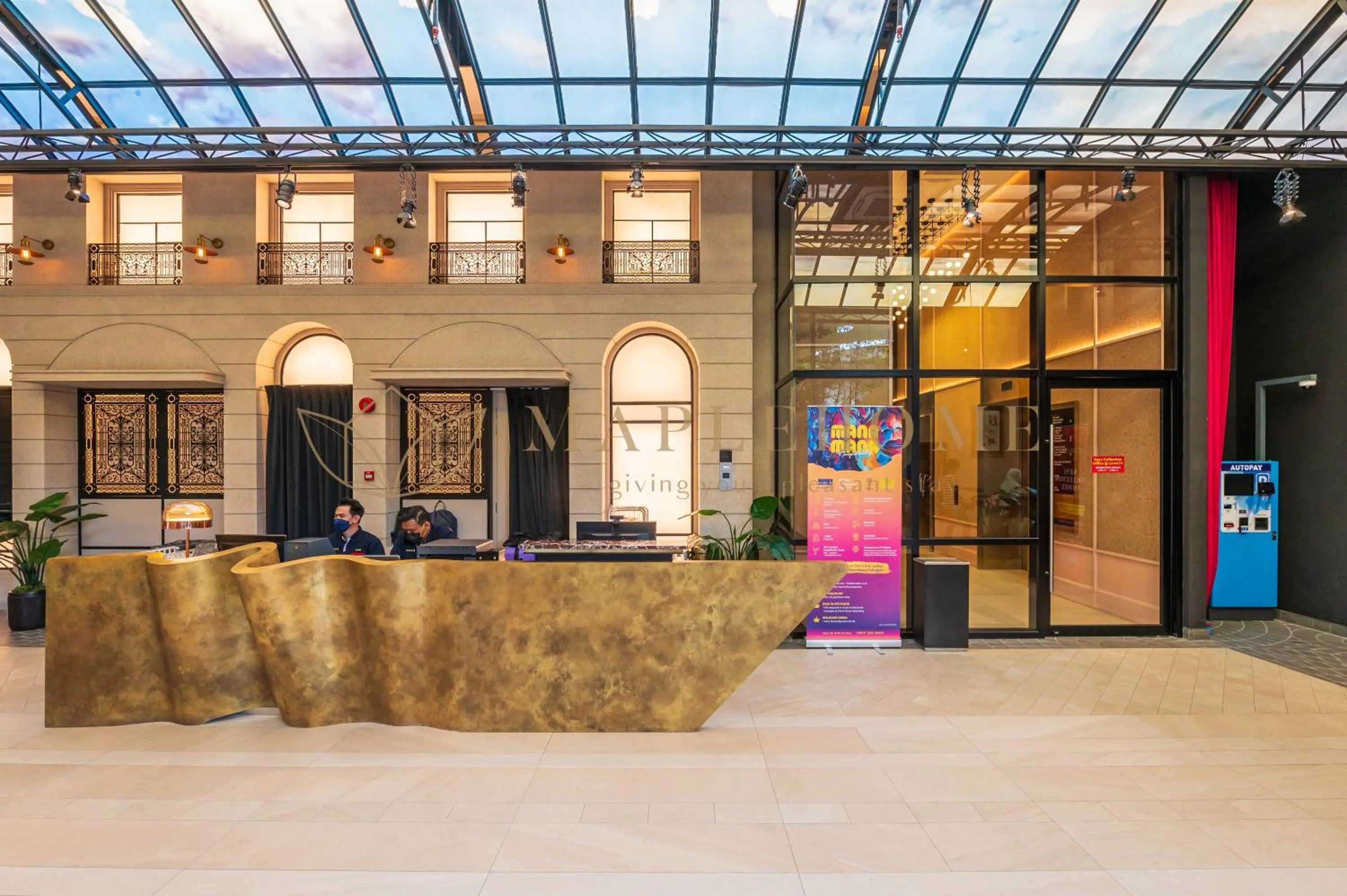 Lobby or reception in Scarletz Premier Suites Kuala Lumpur