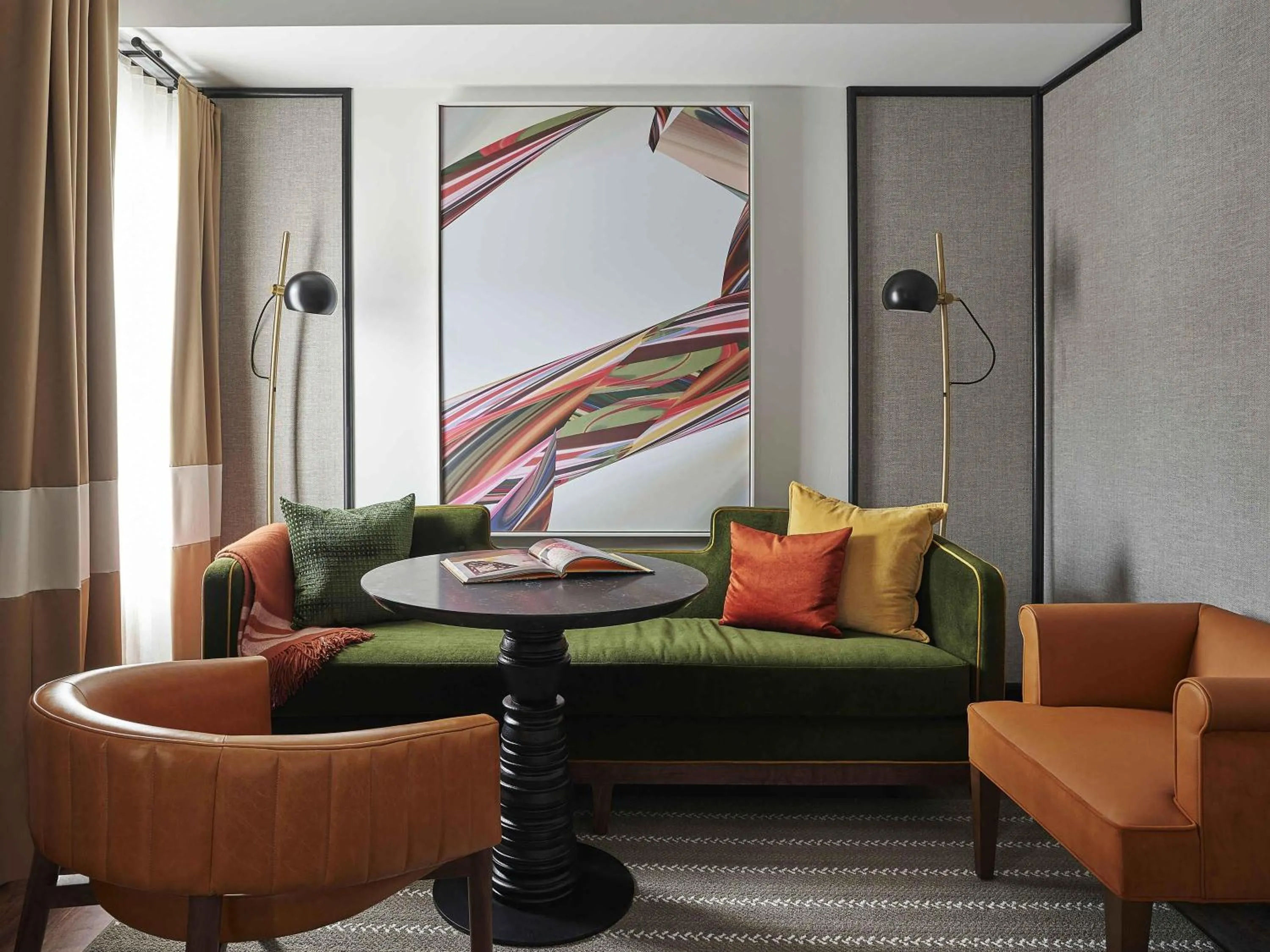 Bedroom in 21c Museum Hotel St Louis