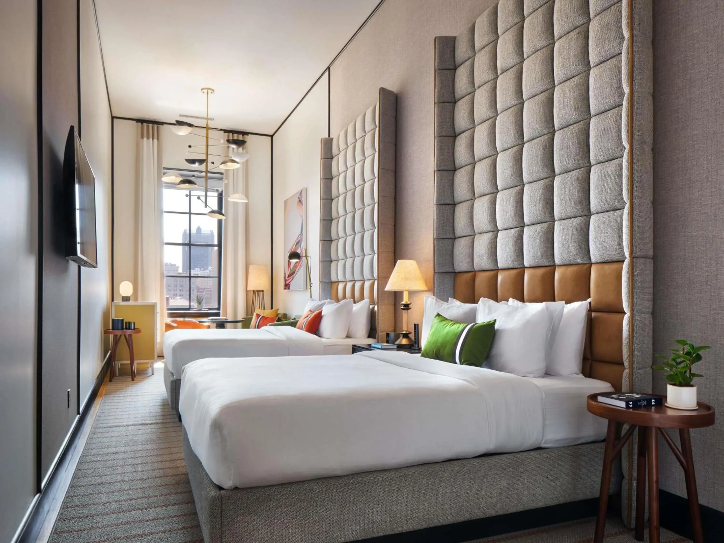 Loft with Two Queen Beds in 21c Museum Hotel St Louis Loft with Two Queen Beds in 21c Museum Hotel St Louis