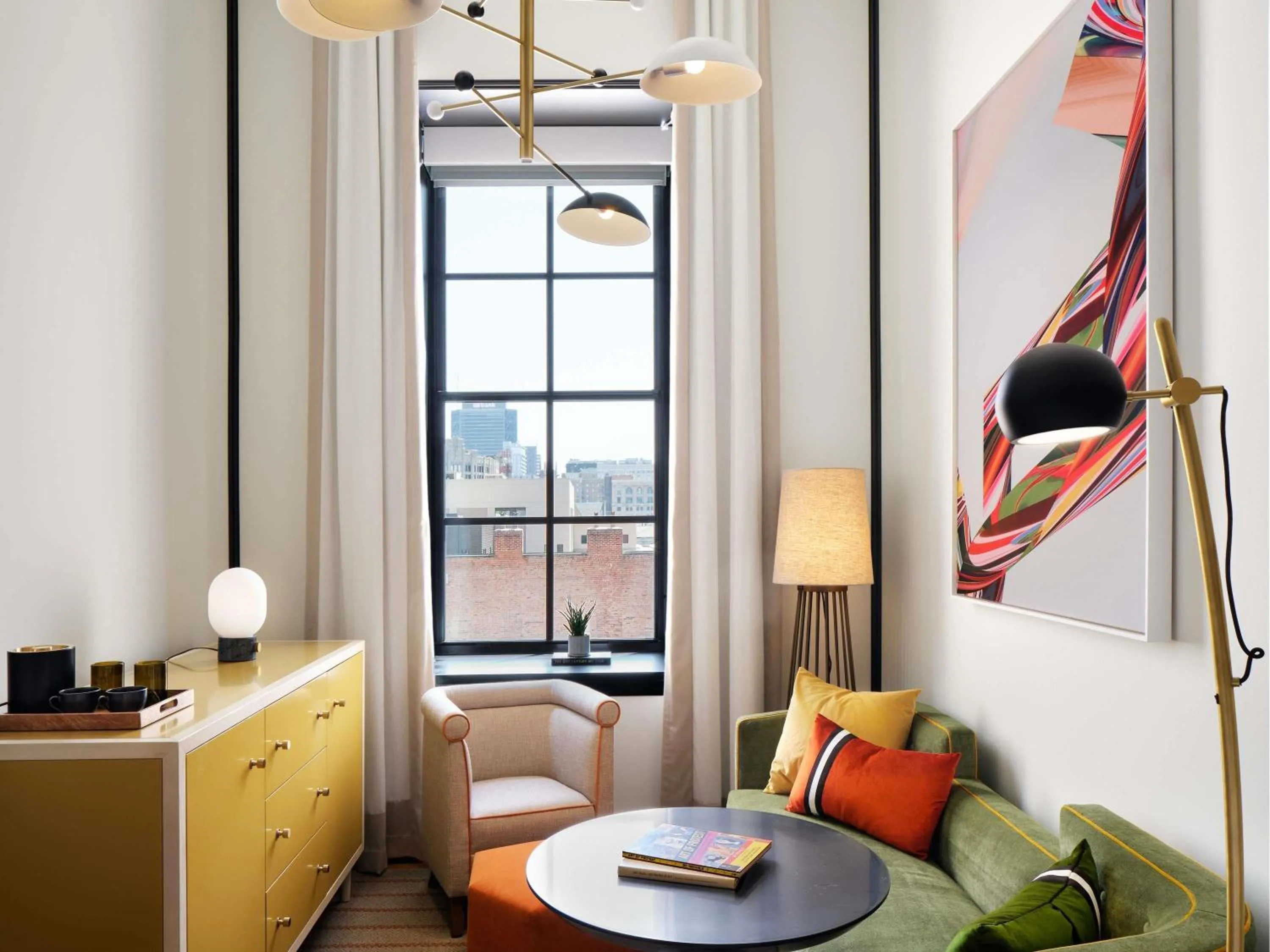 Bedroom in 21c Museum Hotel St Louis