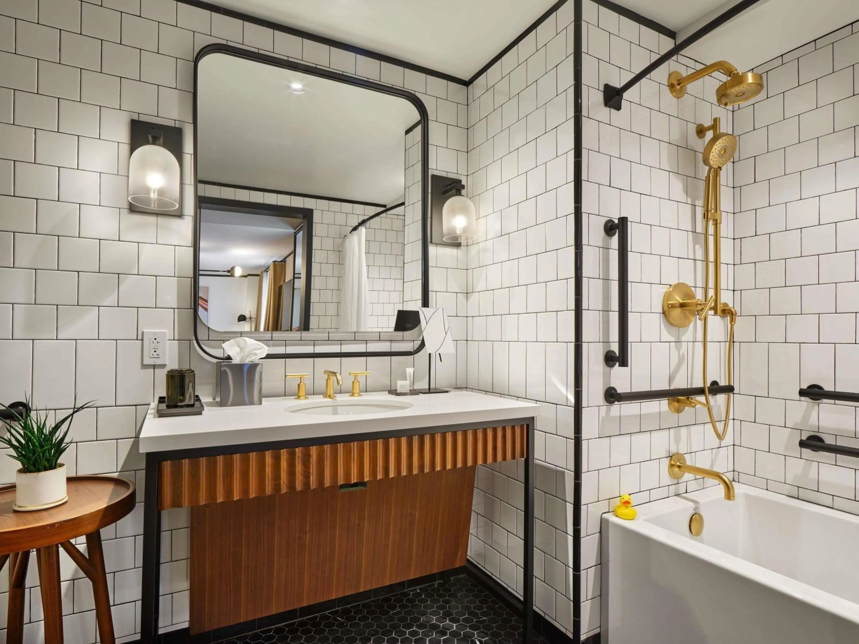 Bedroom in 21c Museum Hotel St Louis