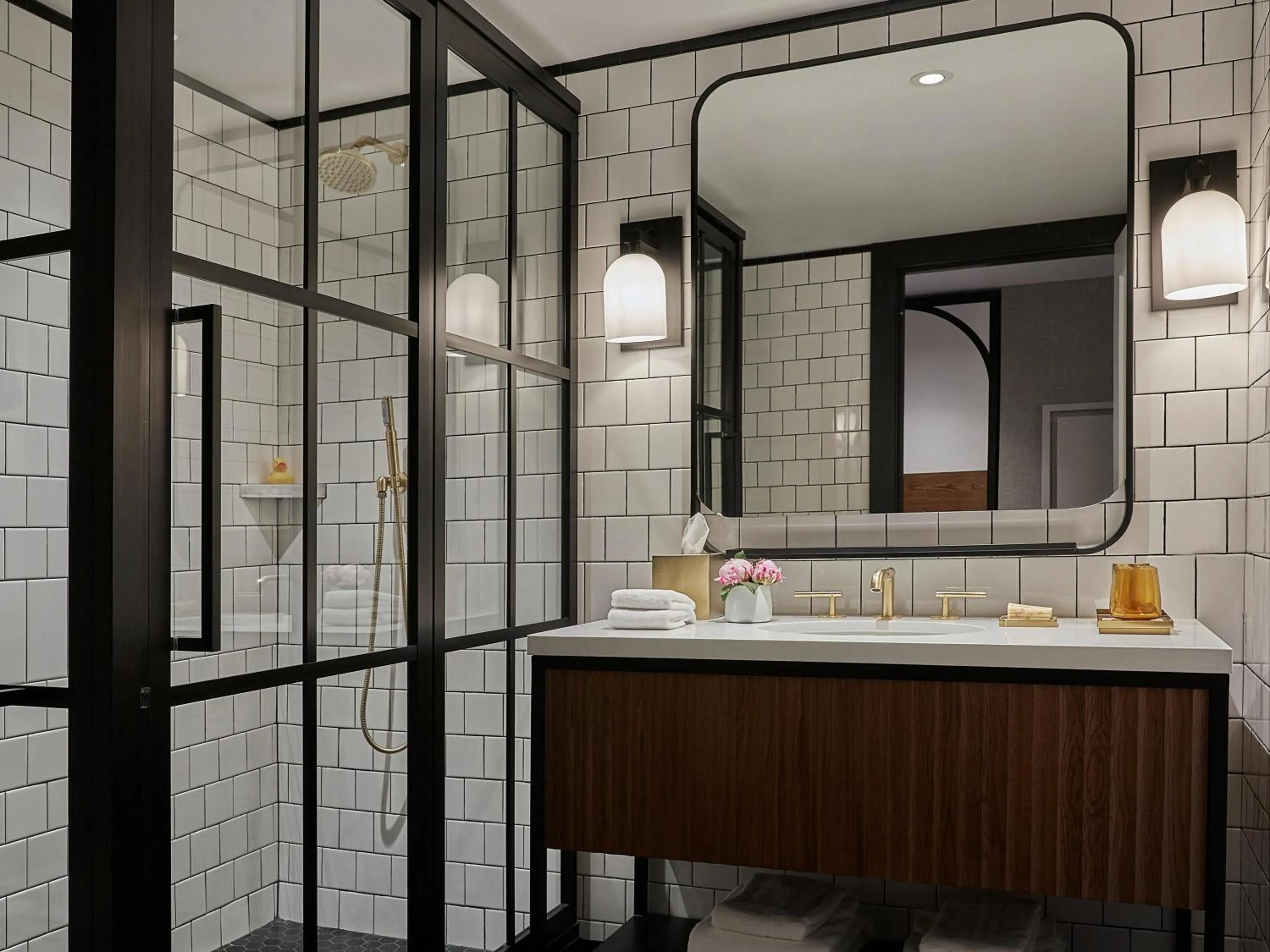 Bedroom in 21c Museum Hotel St Louis