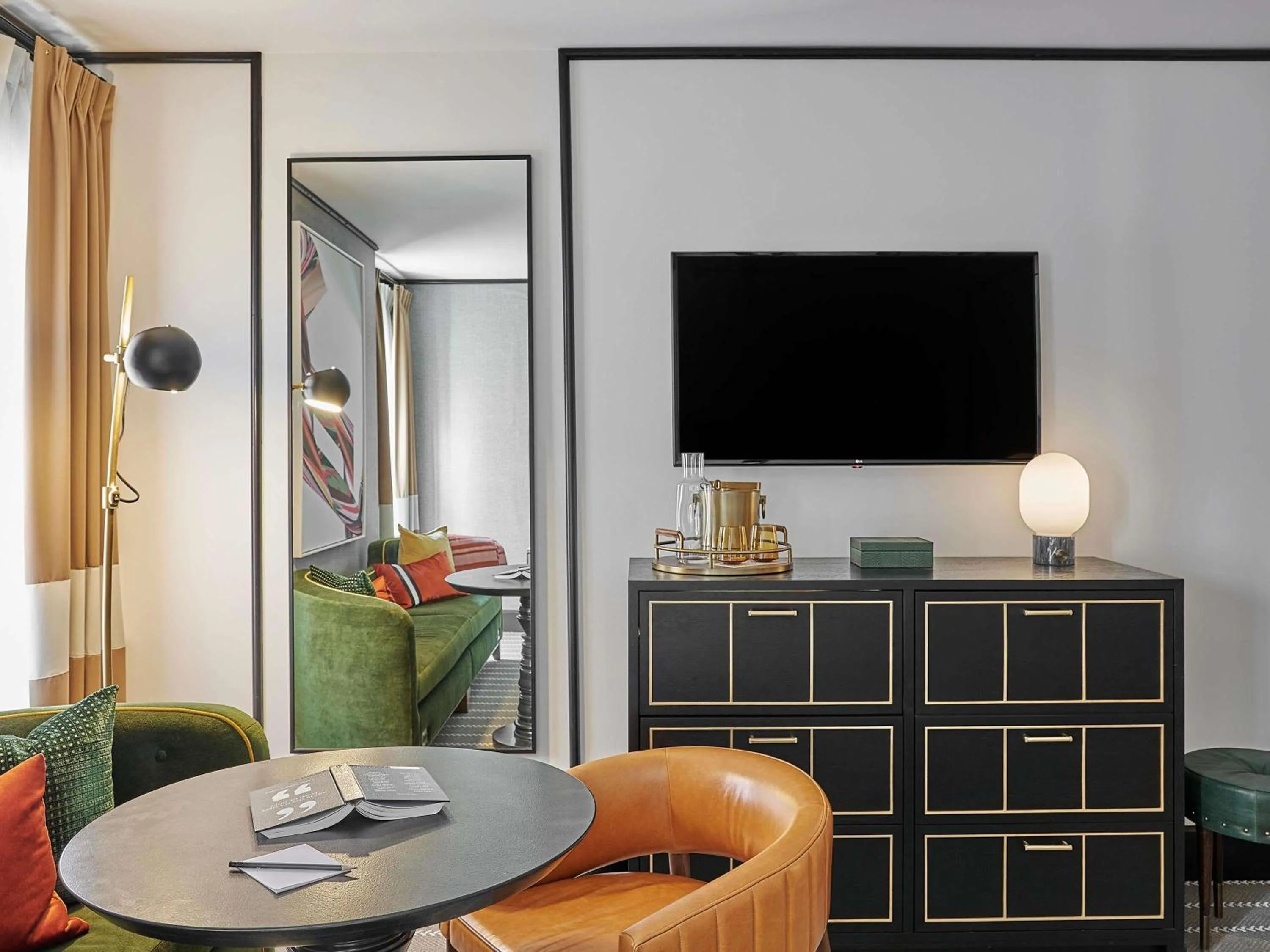 Bedroom in 21c Museum Hotel St Louis