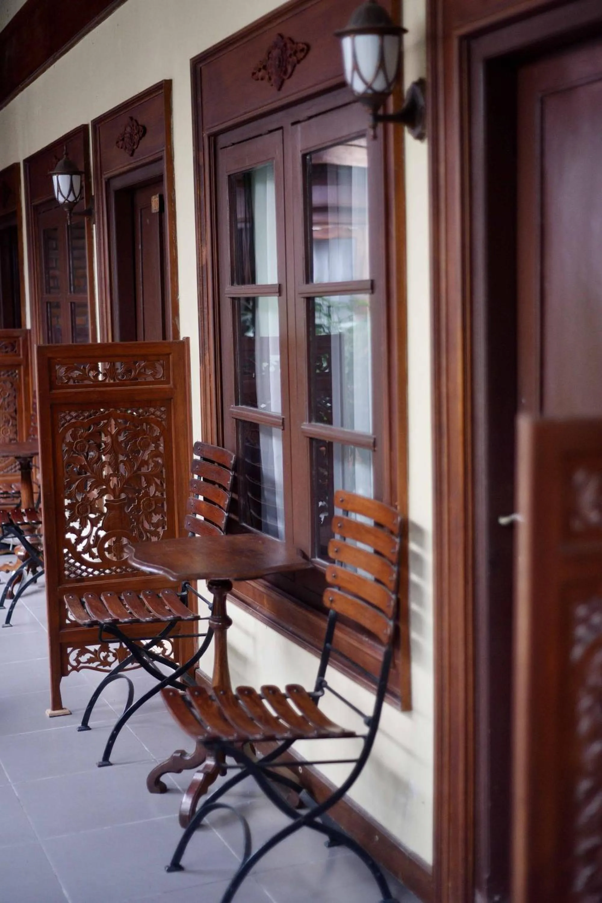 Balcony/Terrace in Ndalem Maharani Guest House