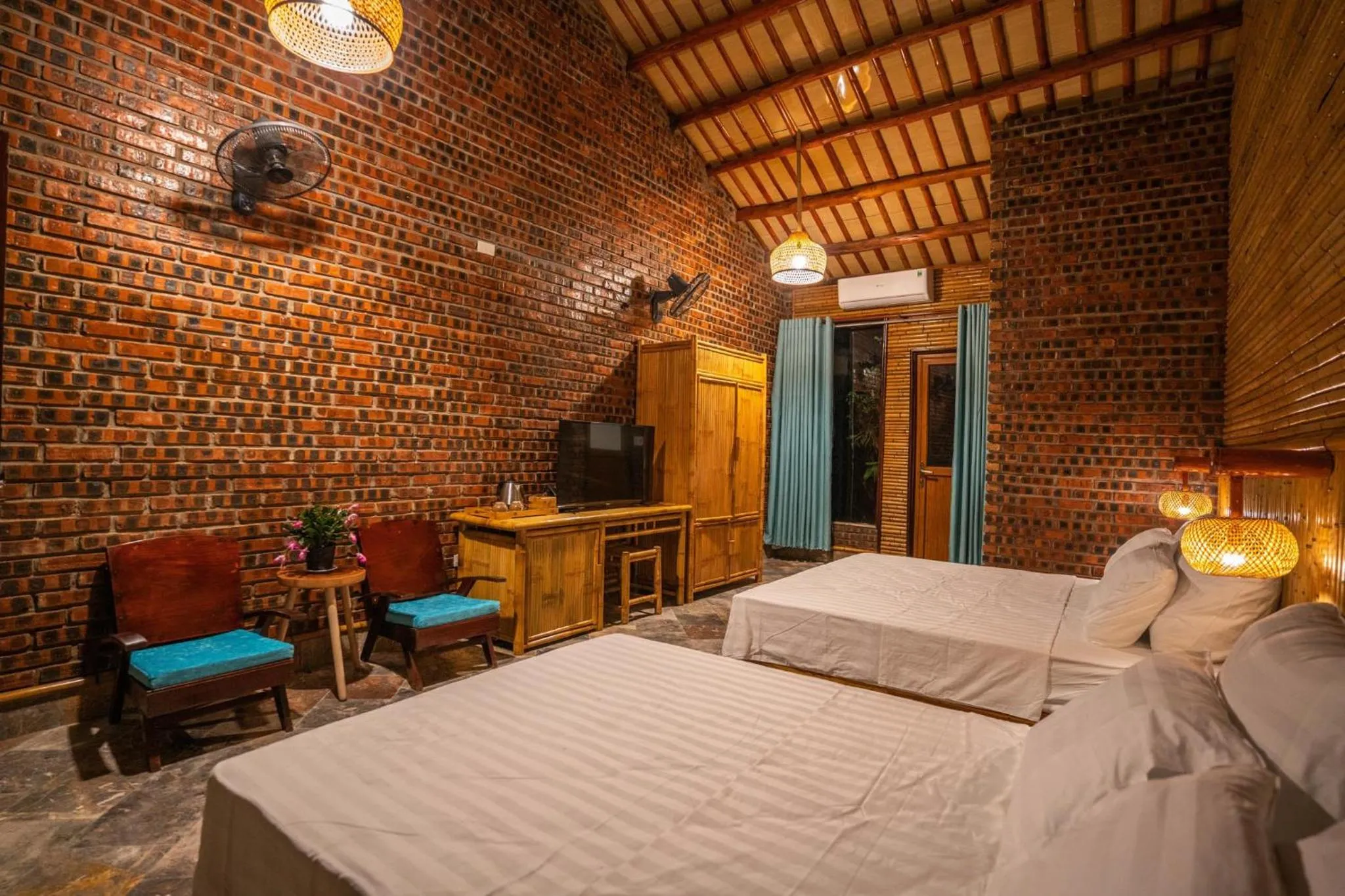 Bed in THE GOAT BOUTIQUE RESORT