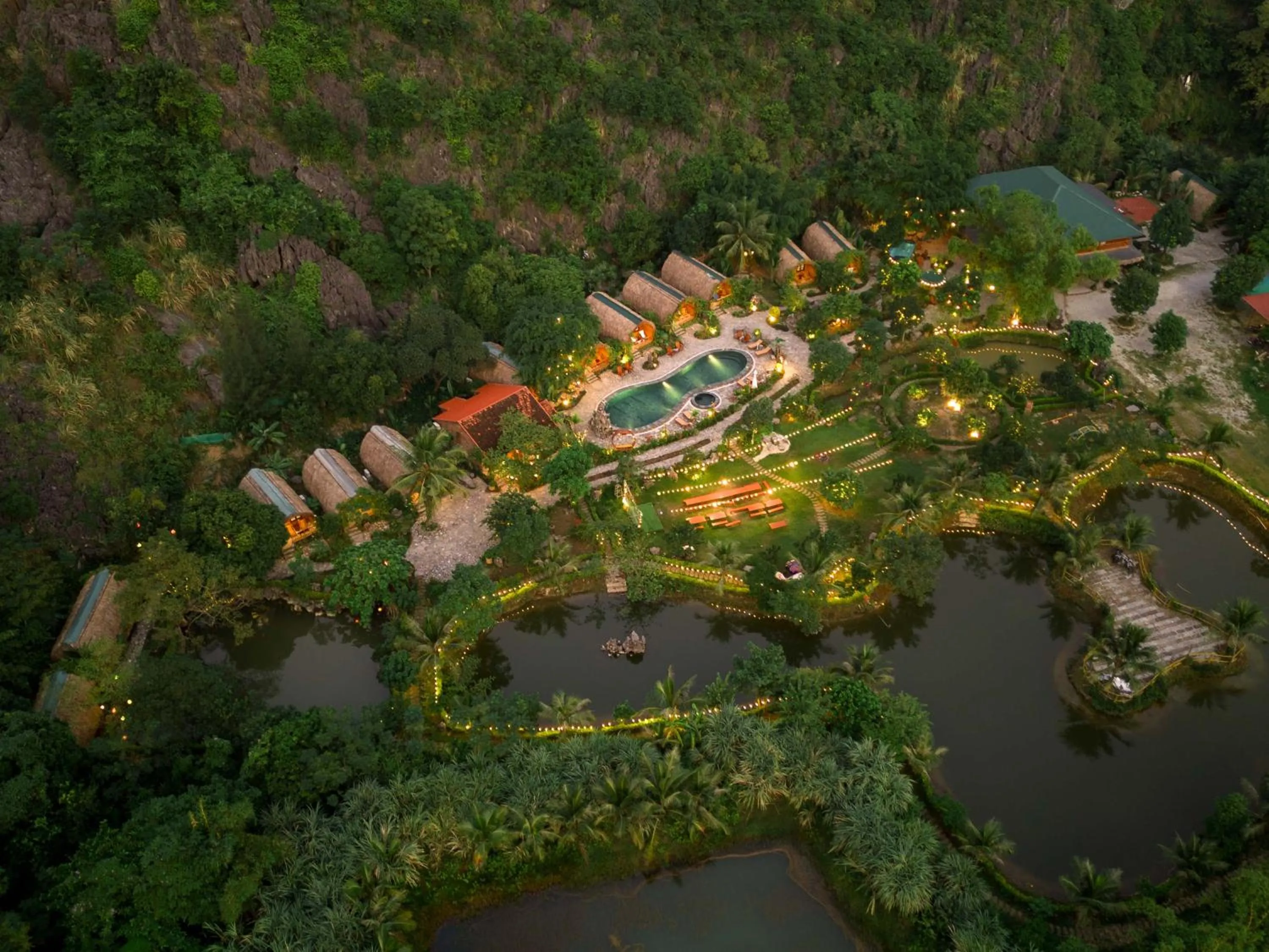 Garden view in THE GOAT BOUTIQUE RESORT