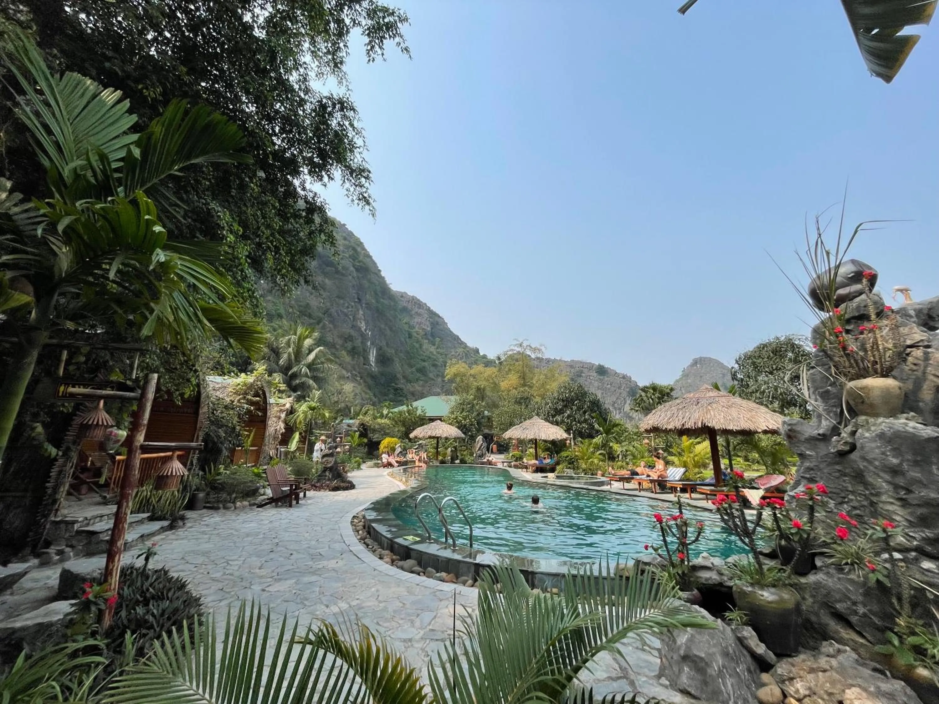 Swimming pool in THE GOAT BOUTIQUE RESORT