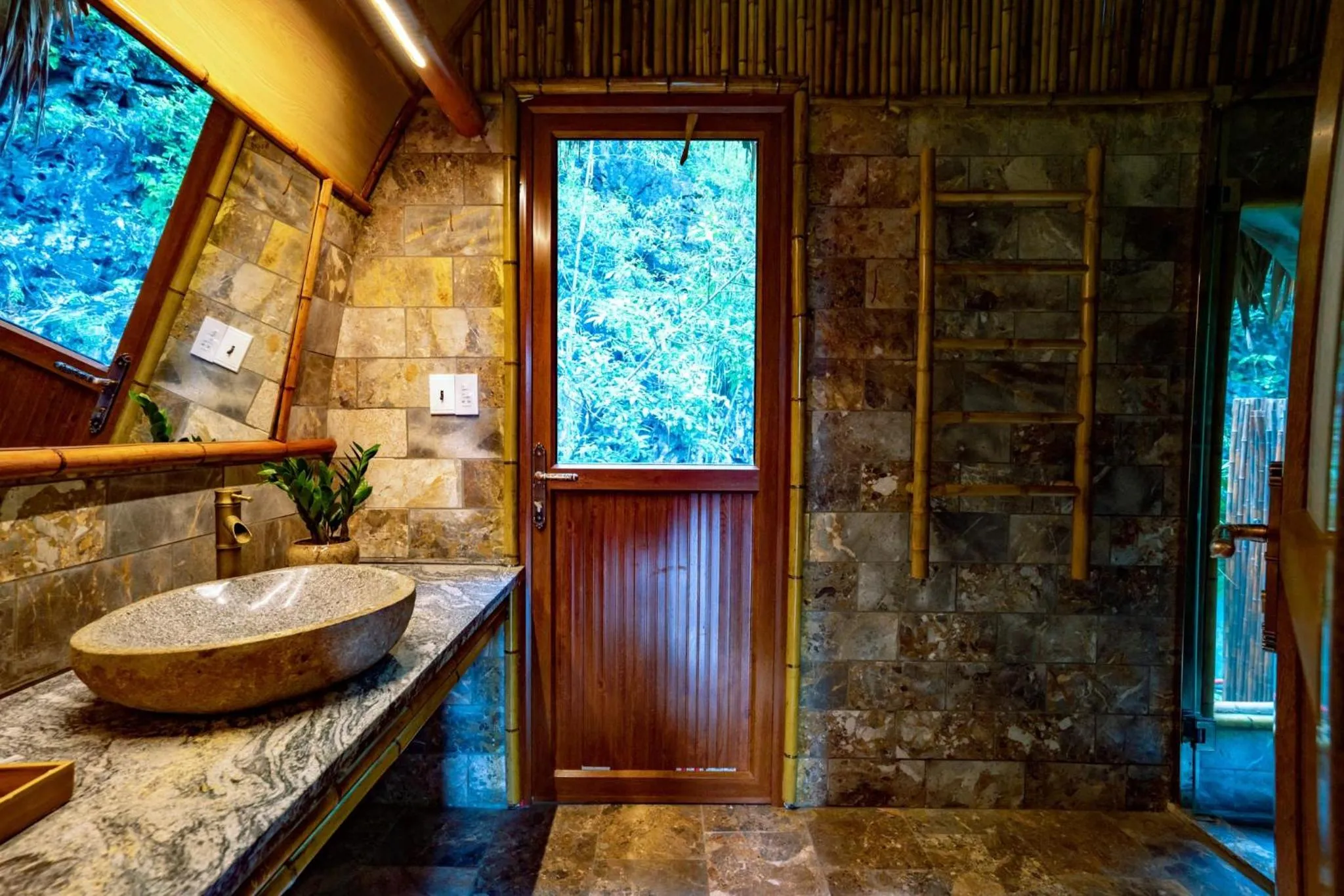 Bathroom in THE GOAT BOUTIQUE RESORT
