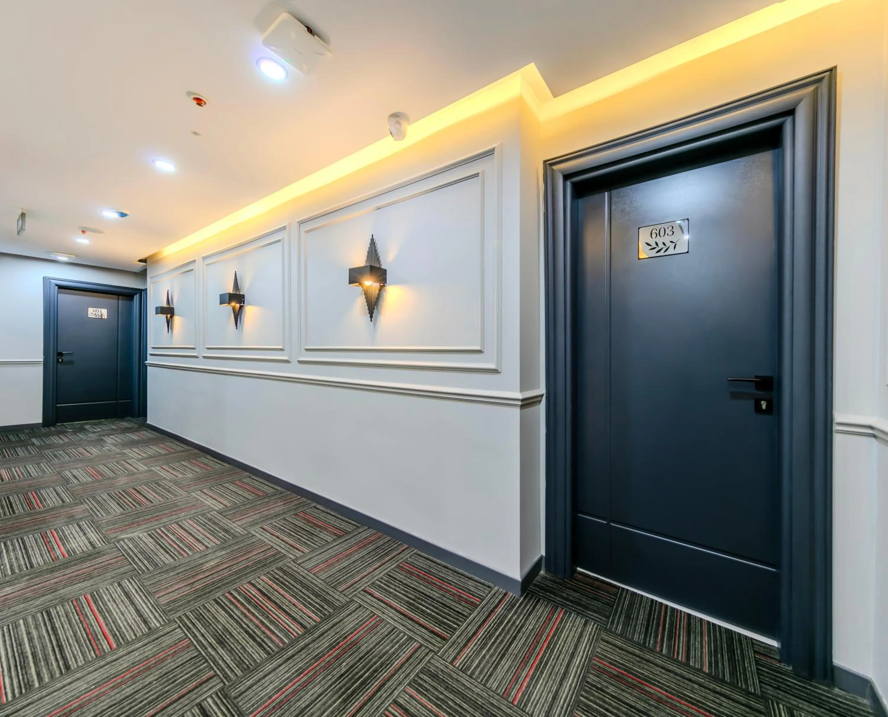 Decorative detail in Intercity Hotel Istanbul Airport