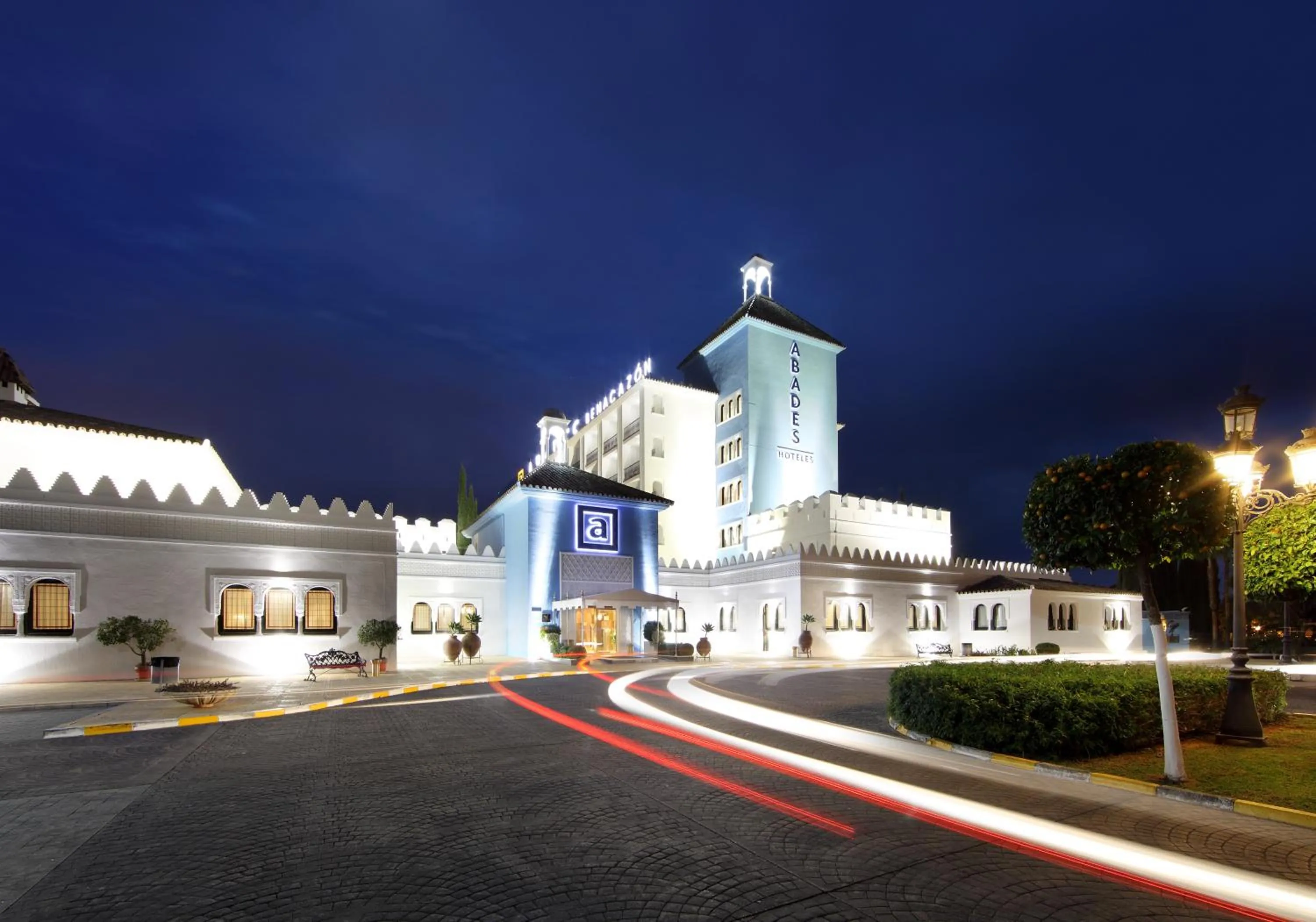 Facade/entrance in Hotel Abades Benacazon