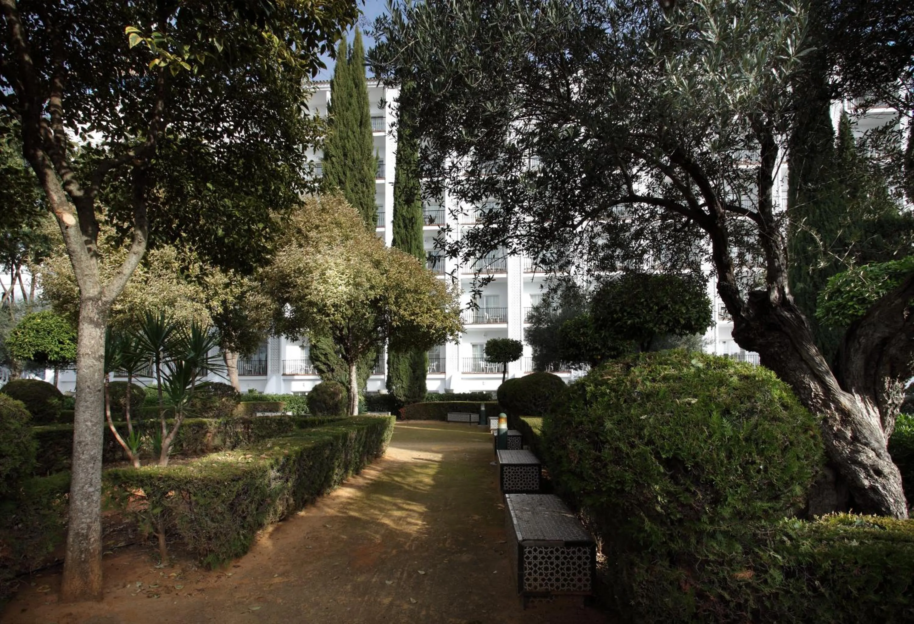 Garden in Hotel Abades Benacazon