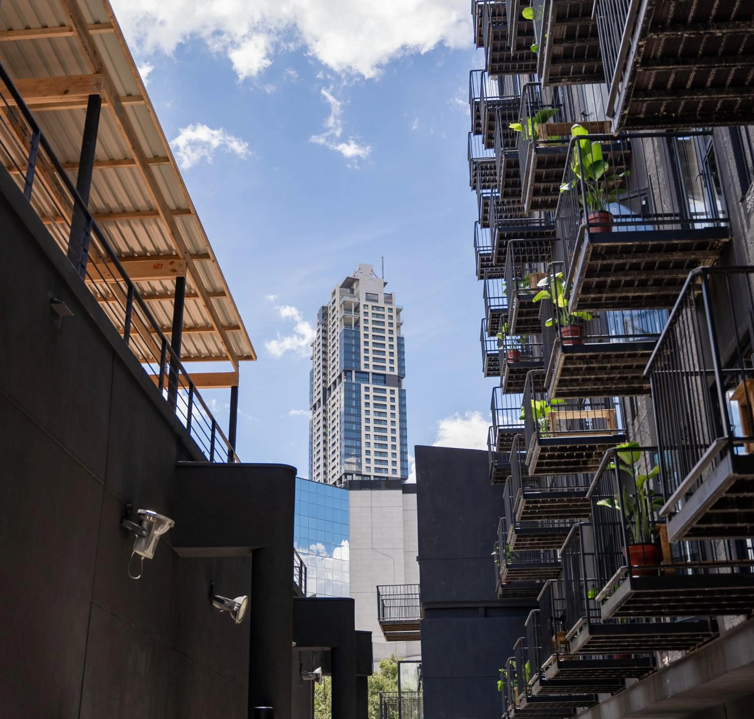 View (from property/room) in BlackBrick Sandton Two