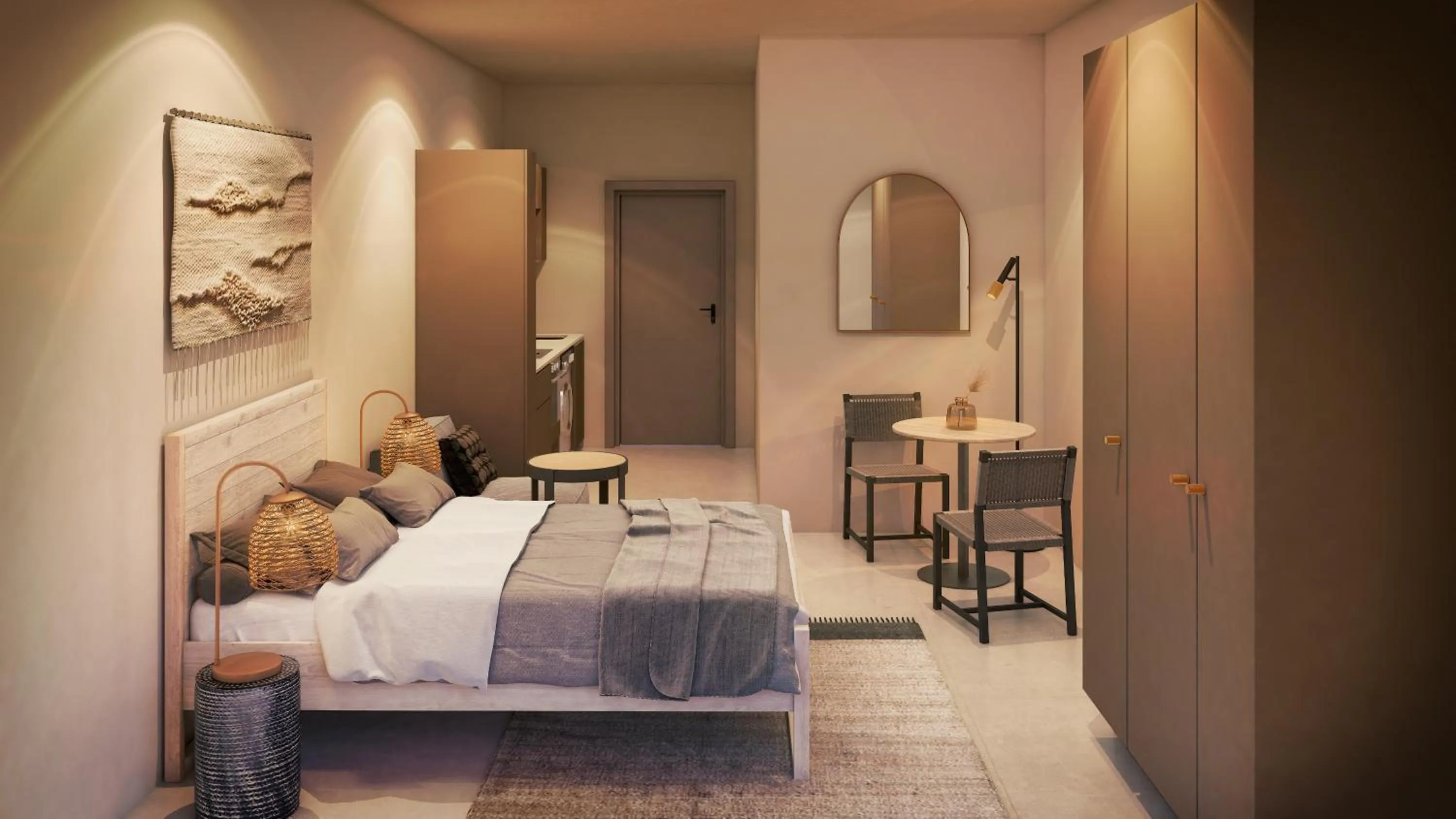 Bed in BlackBrick Sandton Two