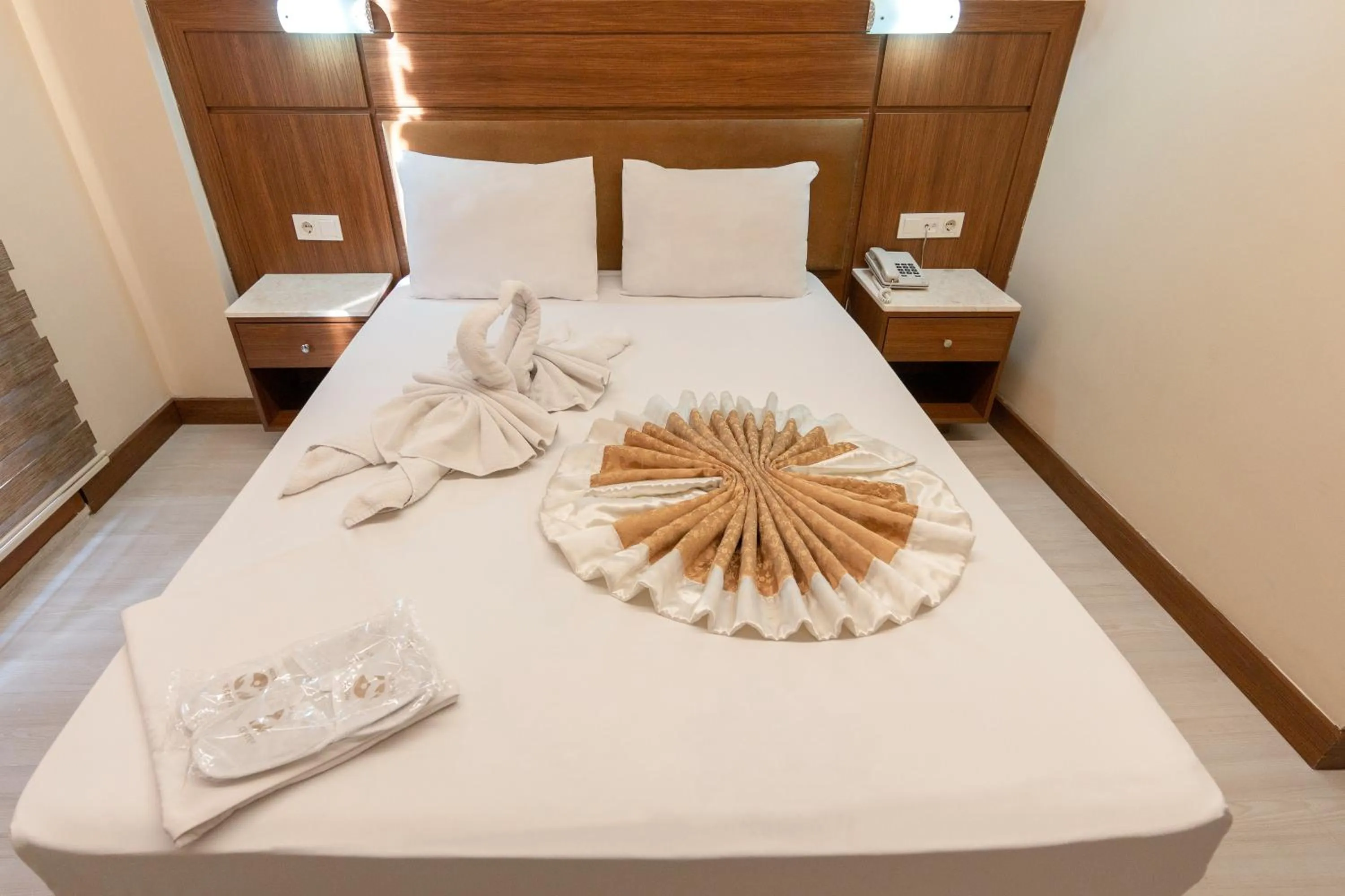 Bed in The Center Hotel