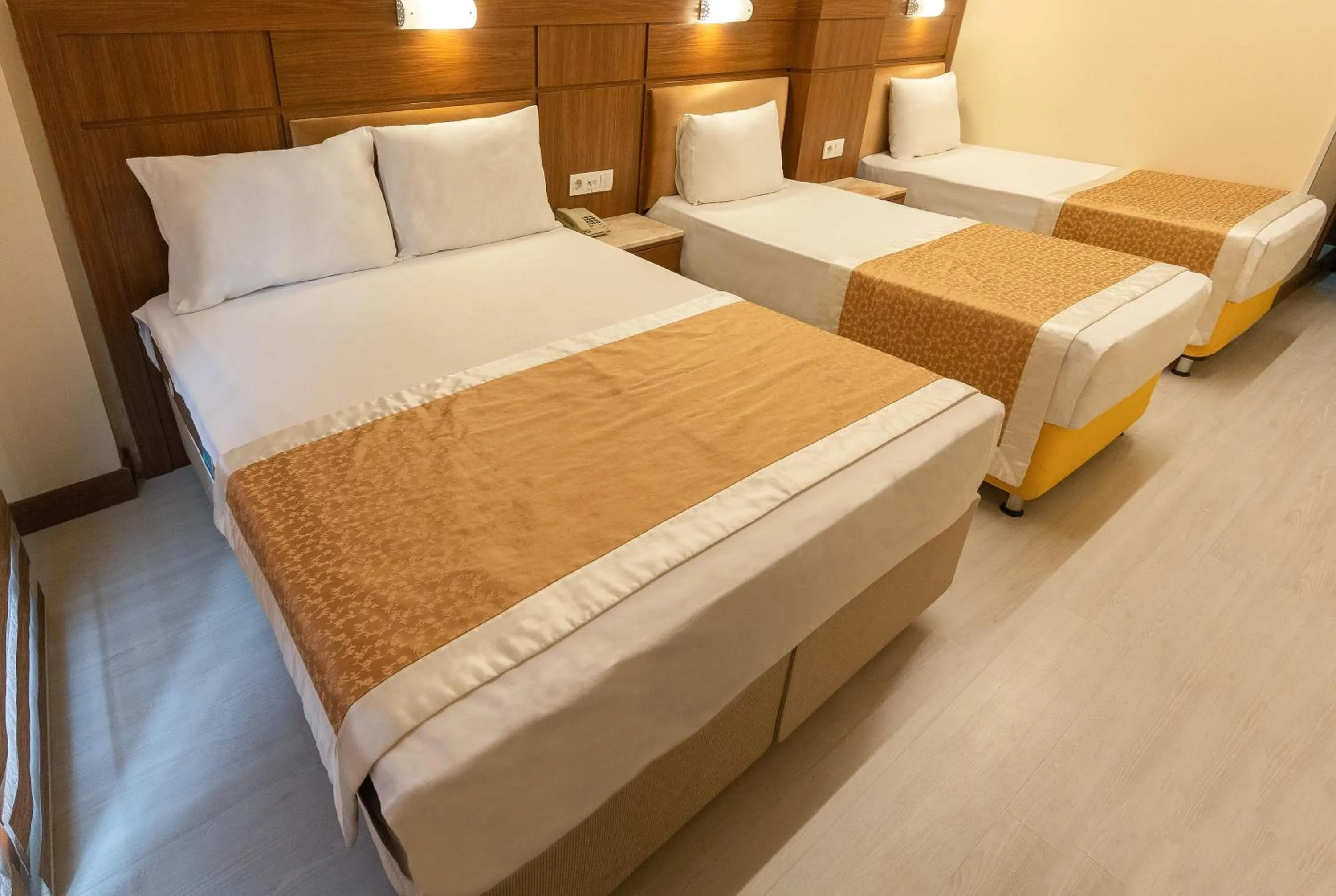 Bed in The Center Hotel