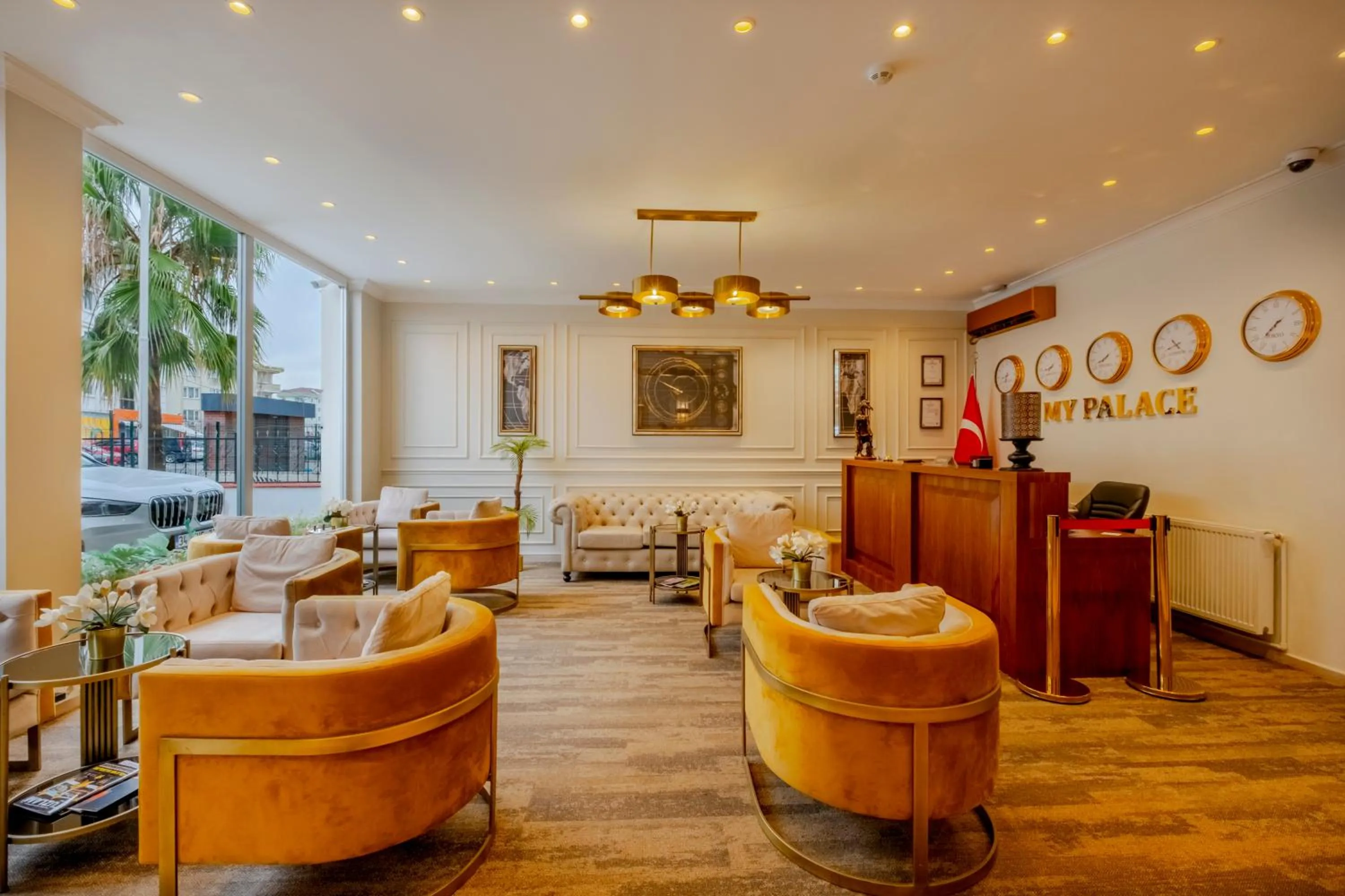 Seating area in My Palace Residance