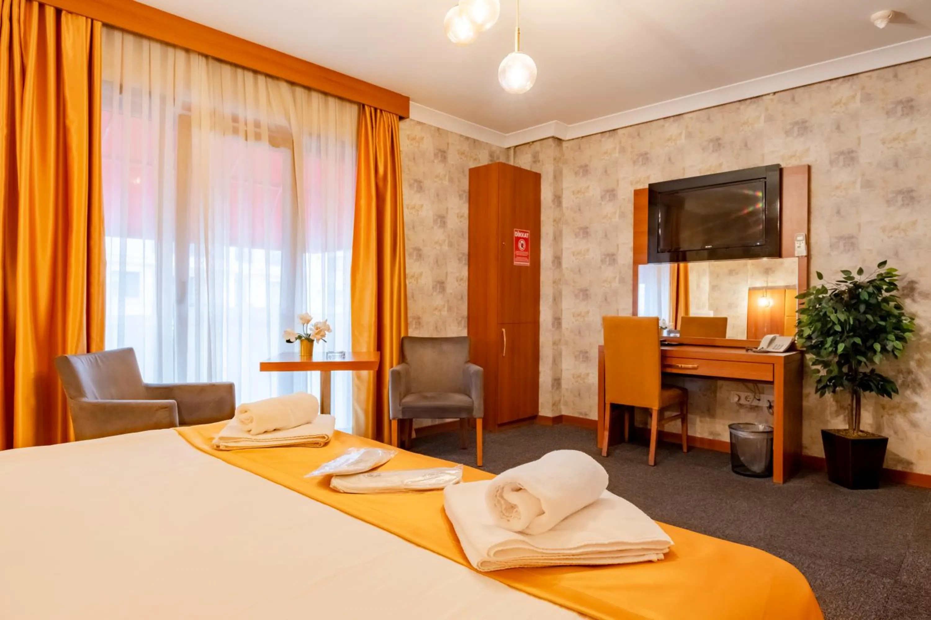 Seating area, Bed in My Palace Residance