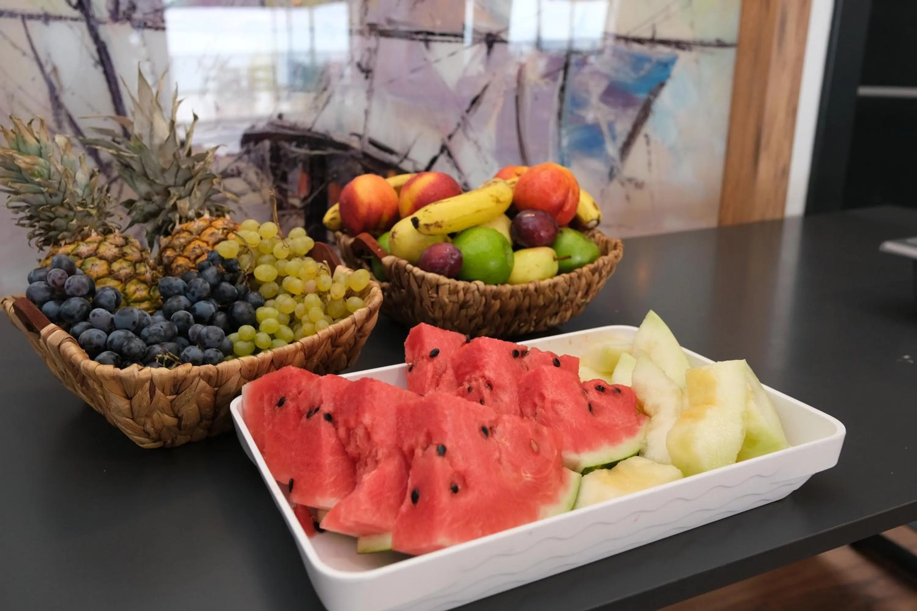 Food and drinks in The Marine Hotel