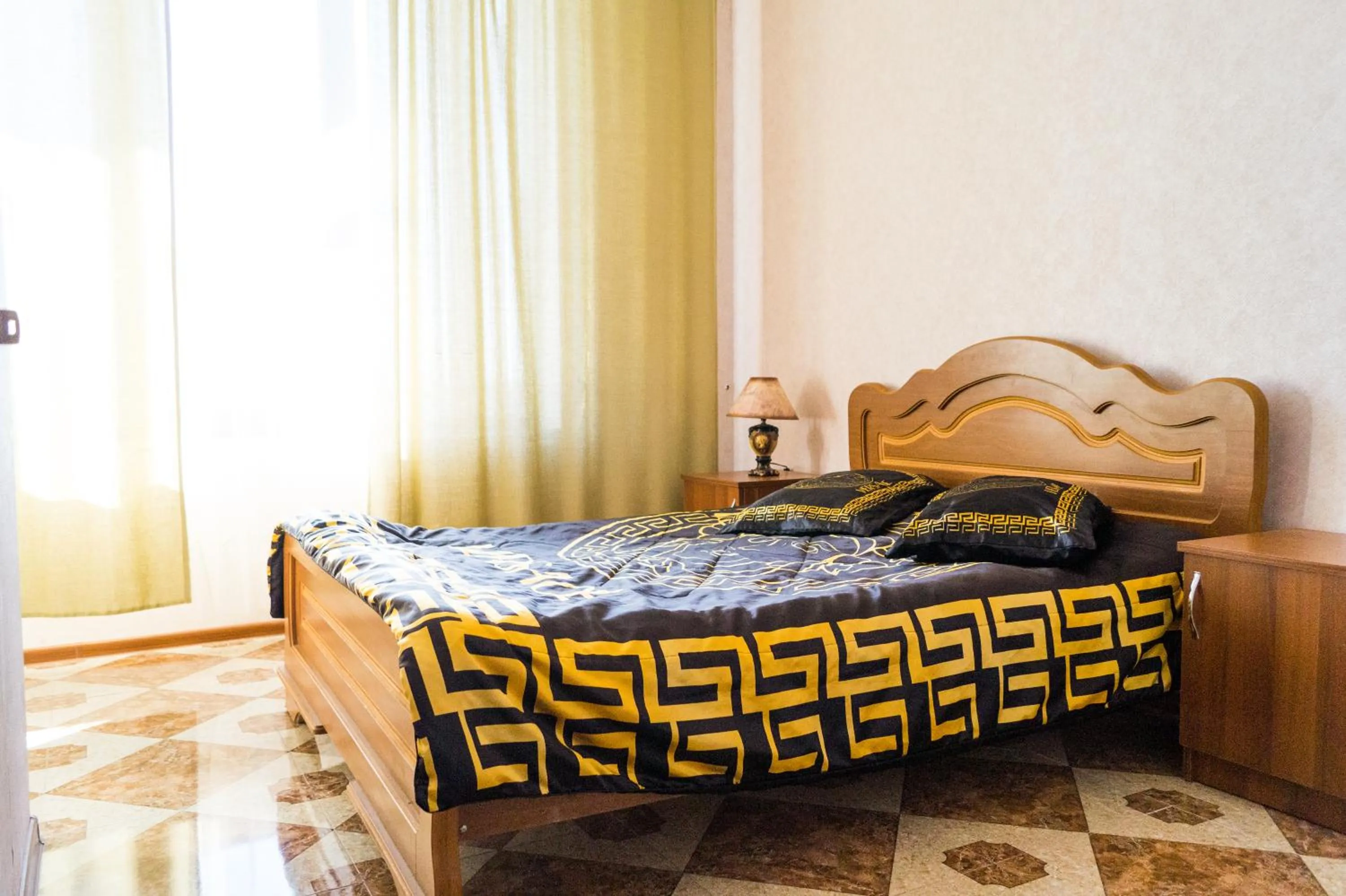 Bed in Bagrat Guest House