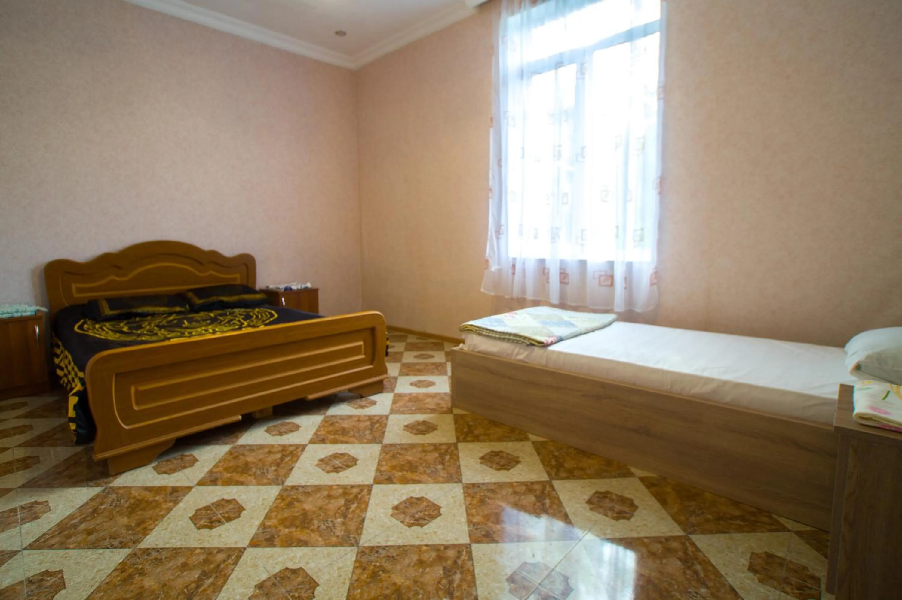 Bed in Bagrat Guest House