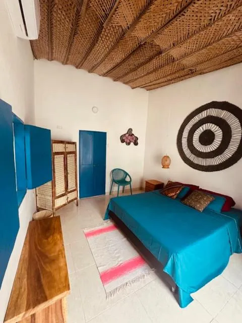 Bed in HOTEL RENASCI PALOMINO