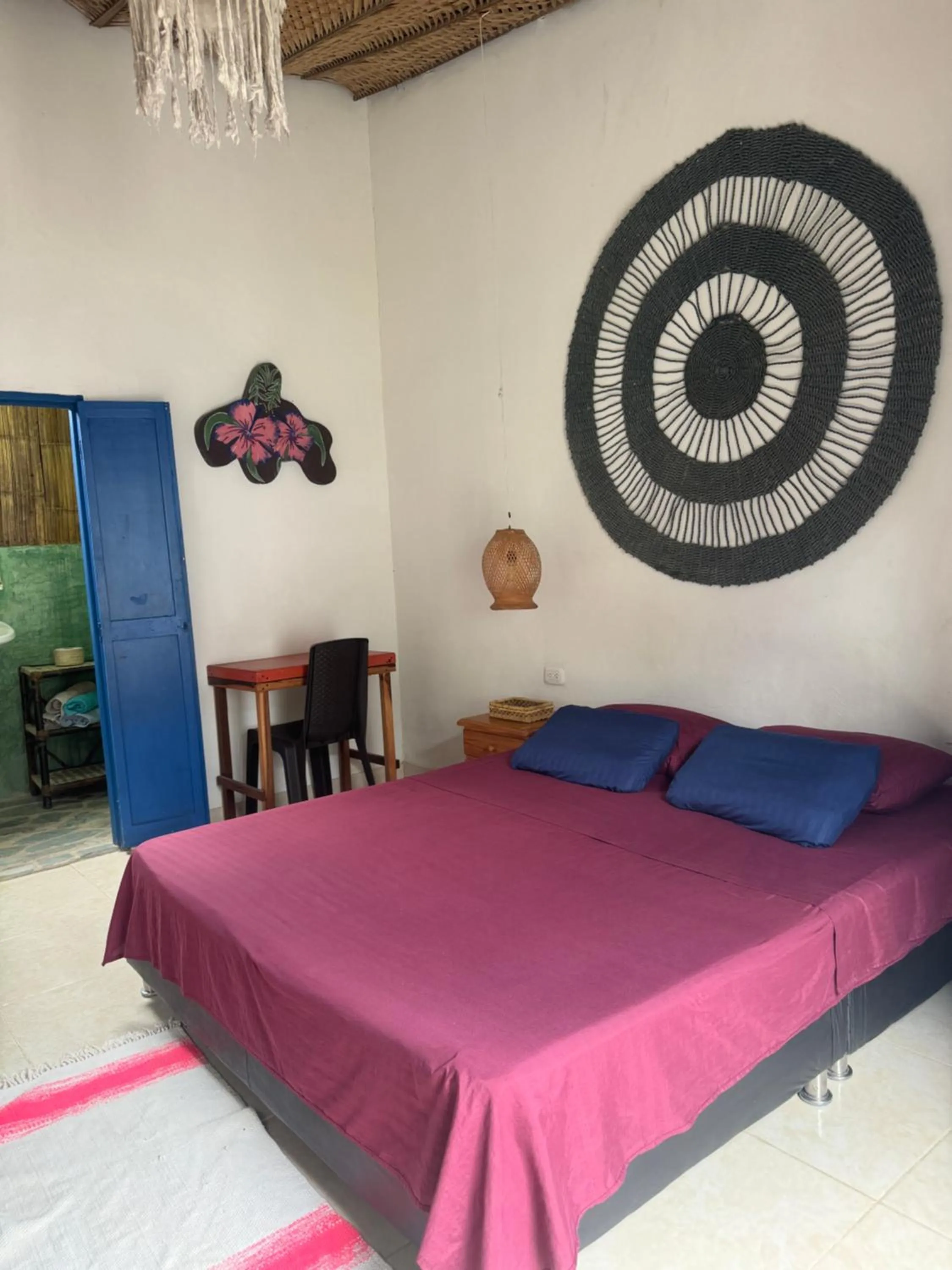 Bed in HOTEL RENASCI PALOMINO