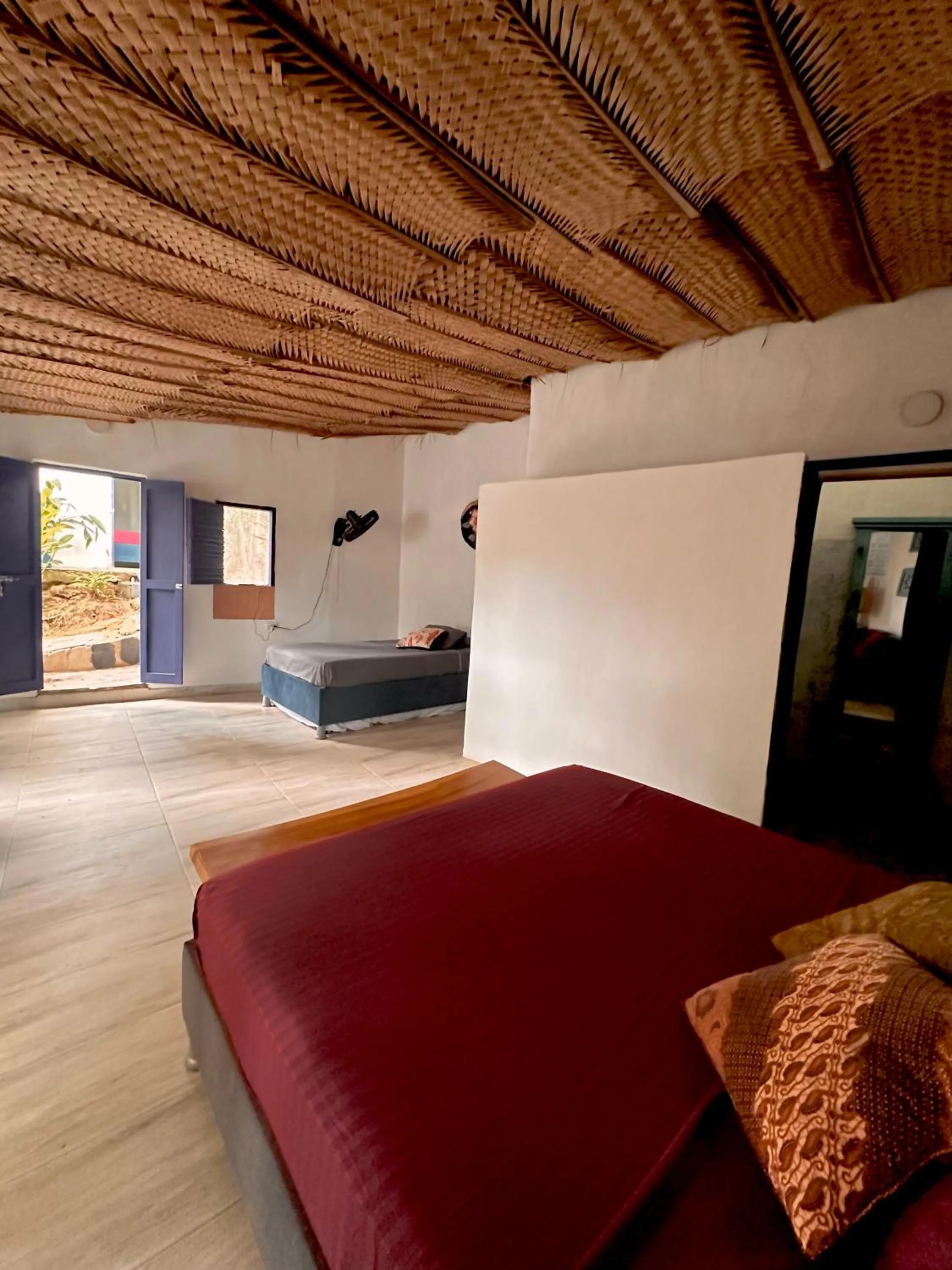 Bed in HOTEL RENASCI PALOMINO