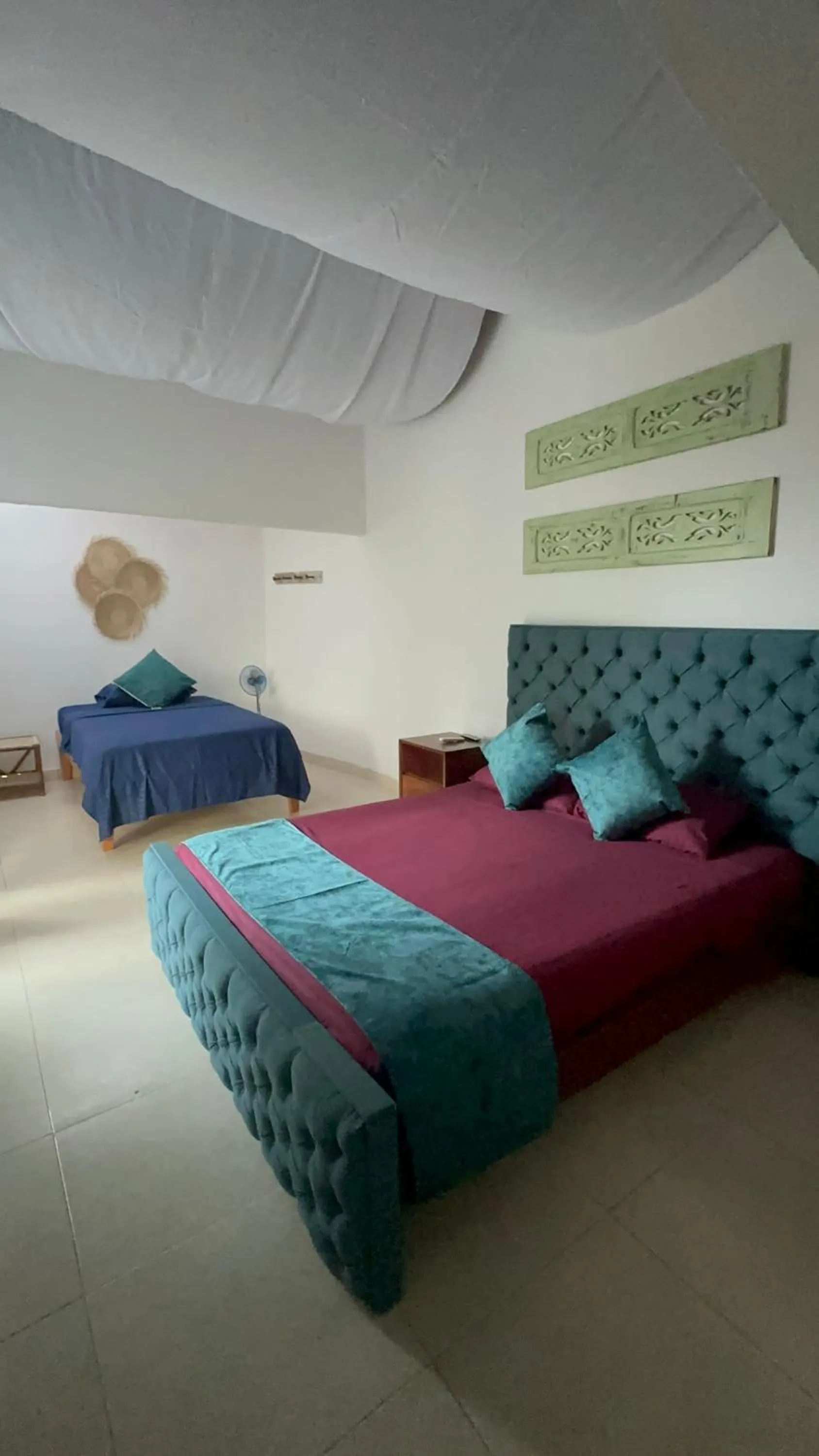 Bed in HOTEL RENASCI PALOMINO