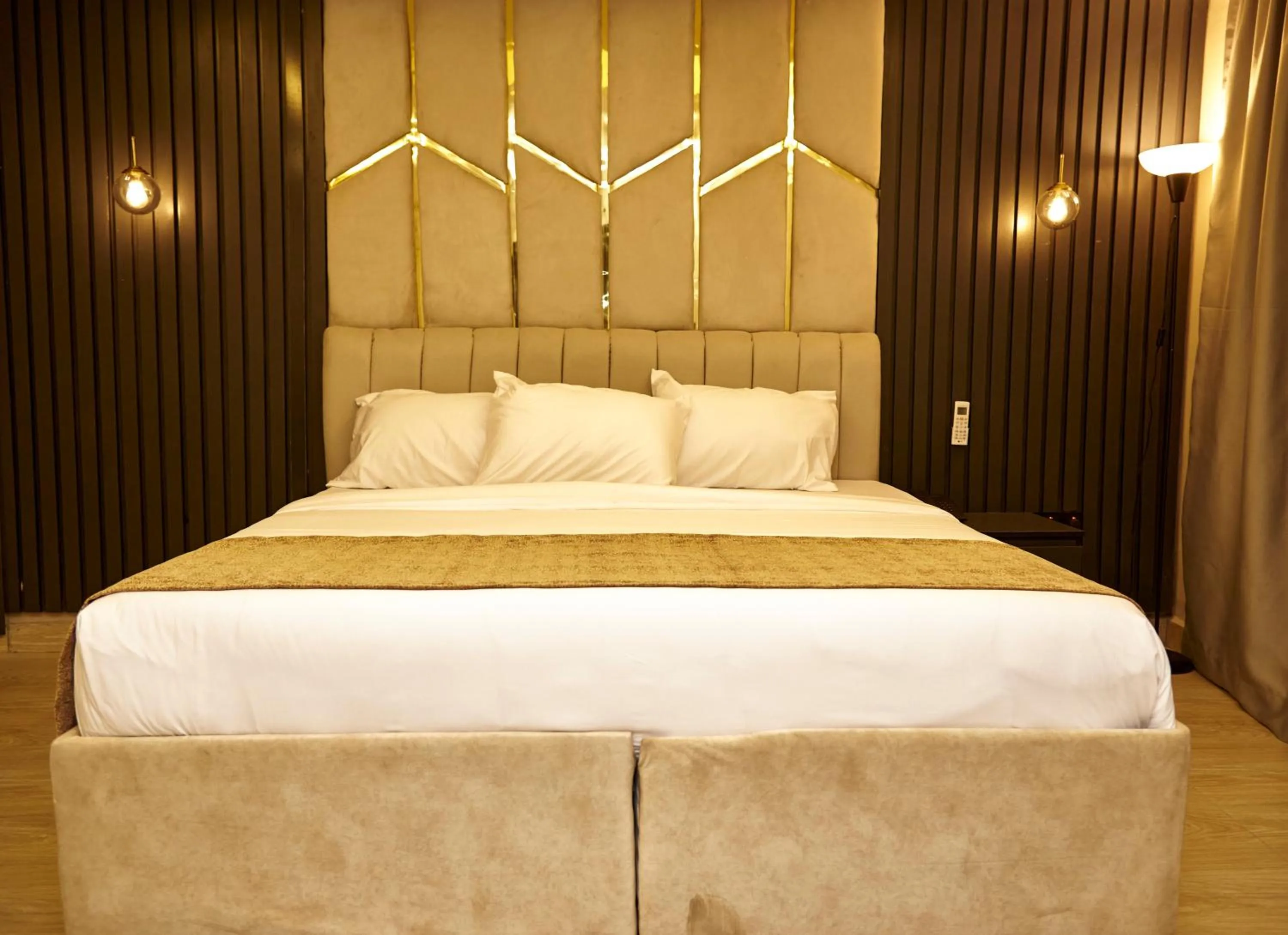 Bed in Mayfair Hotel Wuse2 Abuja