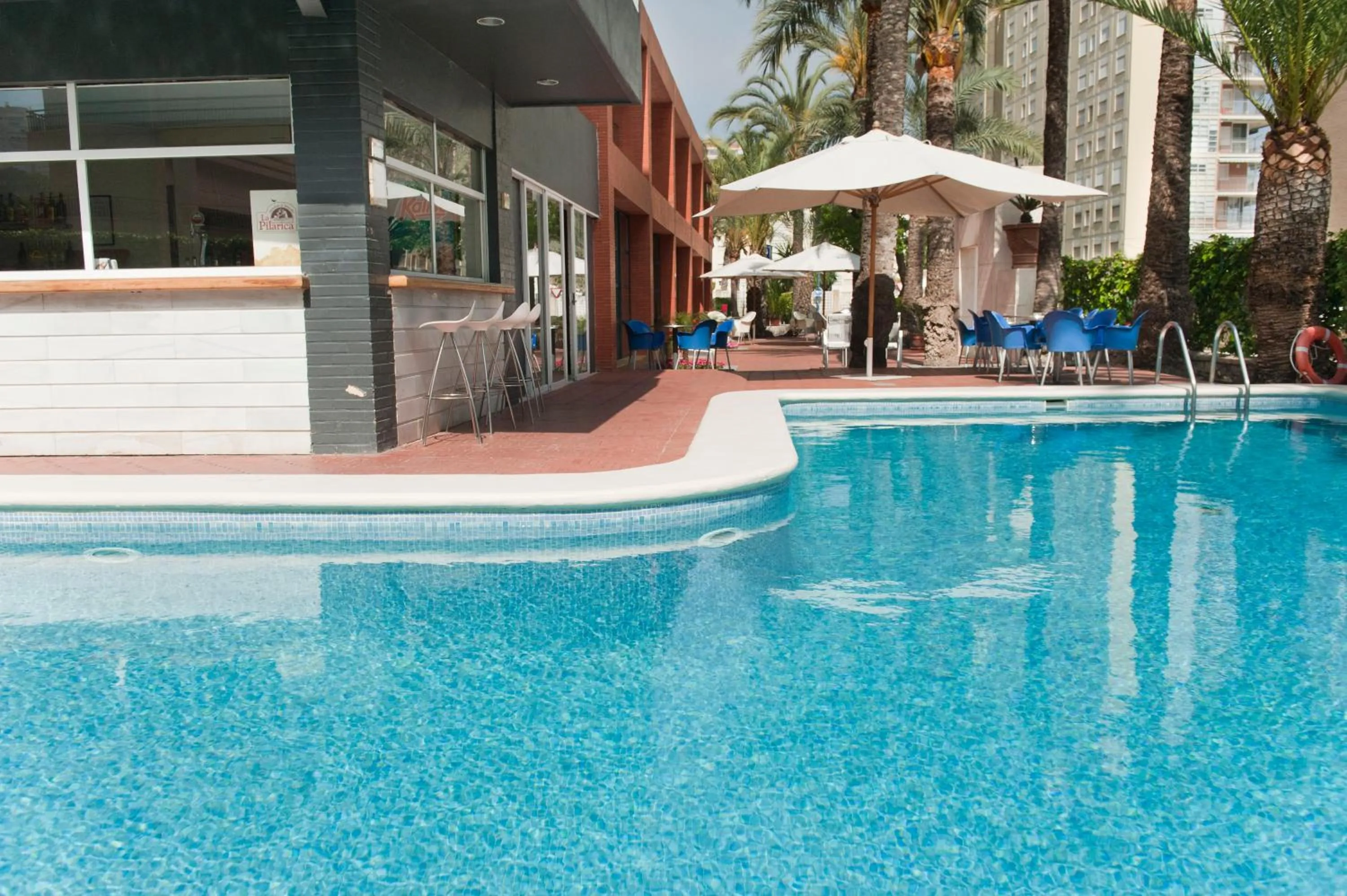 Swimming pool in Hotel El Palmeral