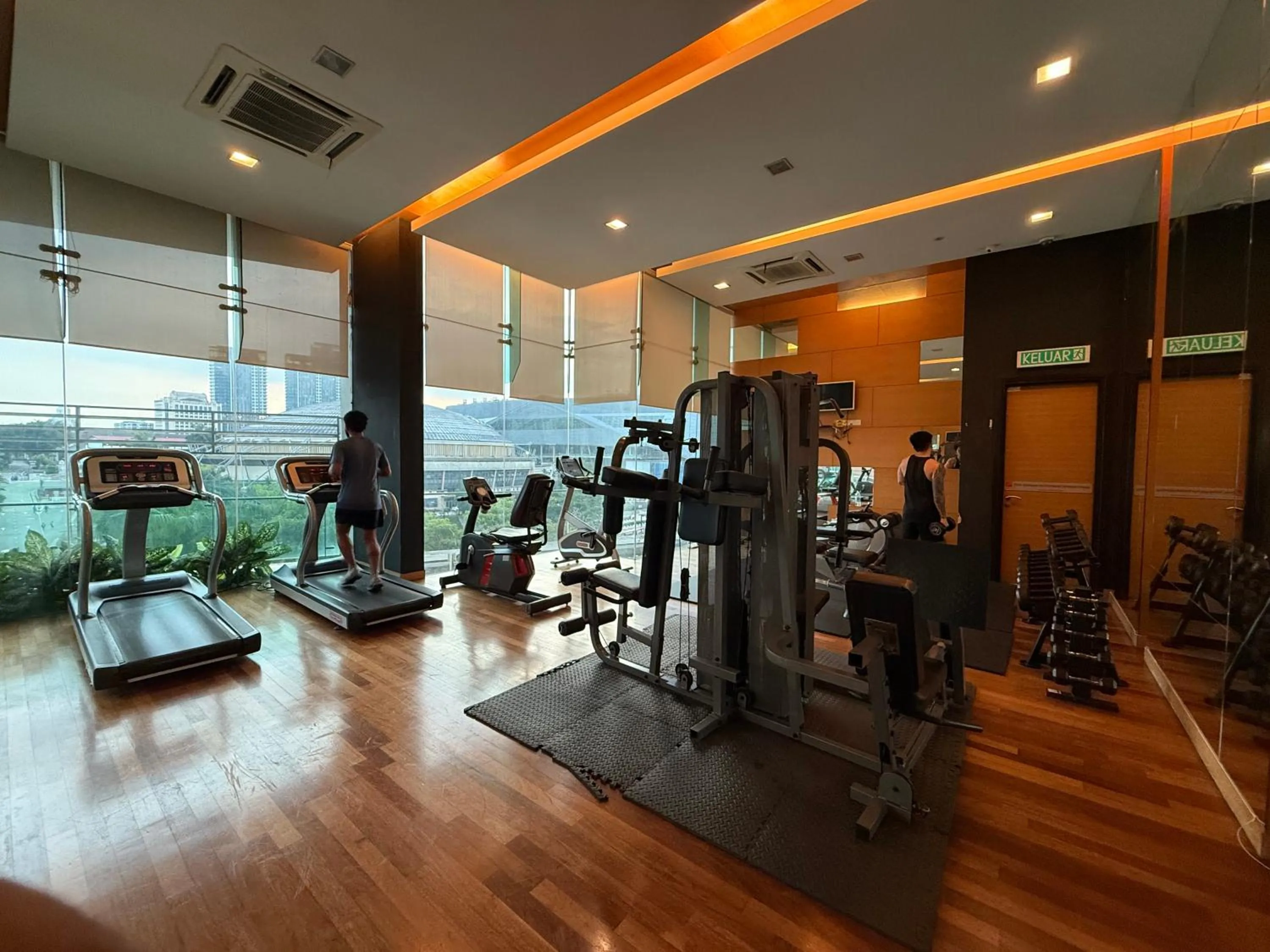 Fitness centre/facilities in CozyHome Suites @ Casa Residency