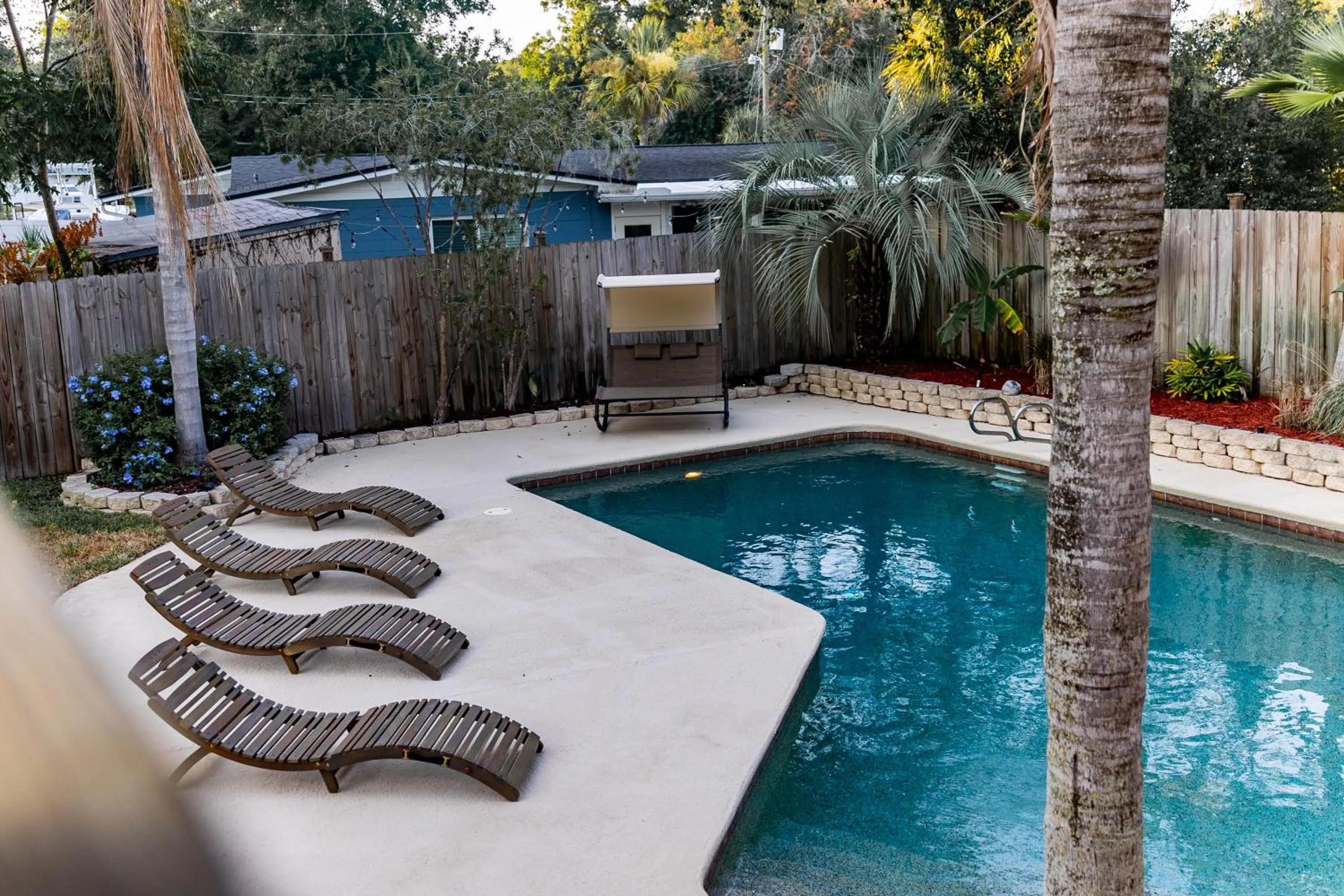 Swimming pool in Pool & Hot Tub Home w Game Room! 1 Mile to Beach!