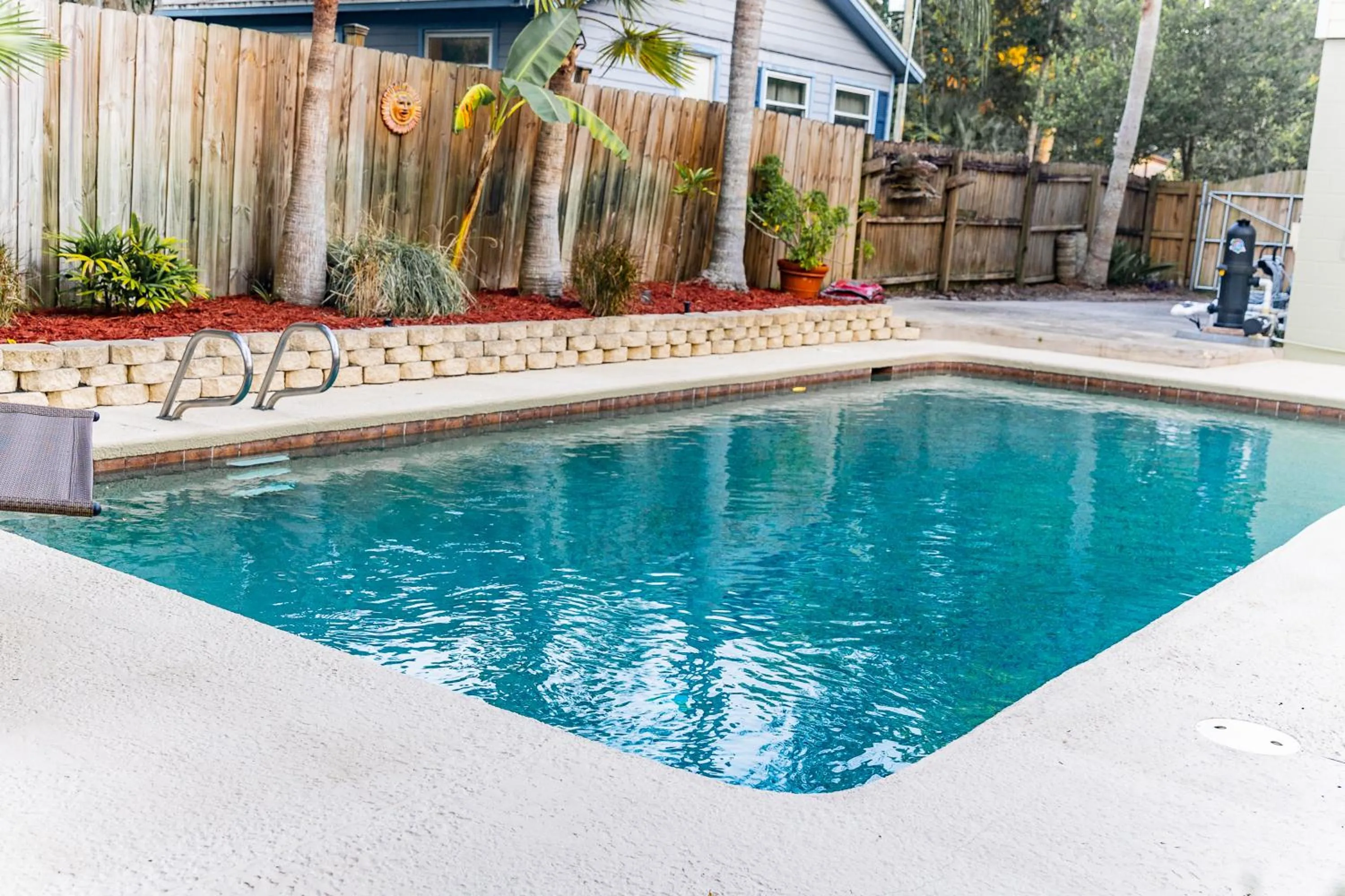 Swimming pool in Pool & Hot Tub Home w Game Room! 1 Mile to Beach!