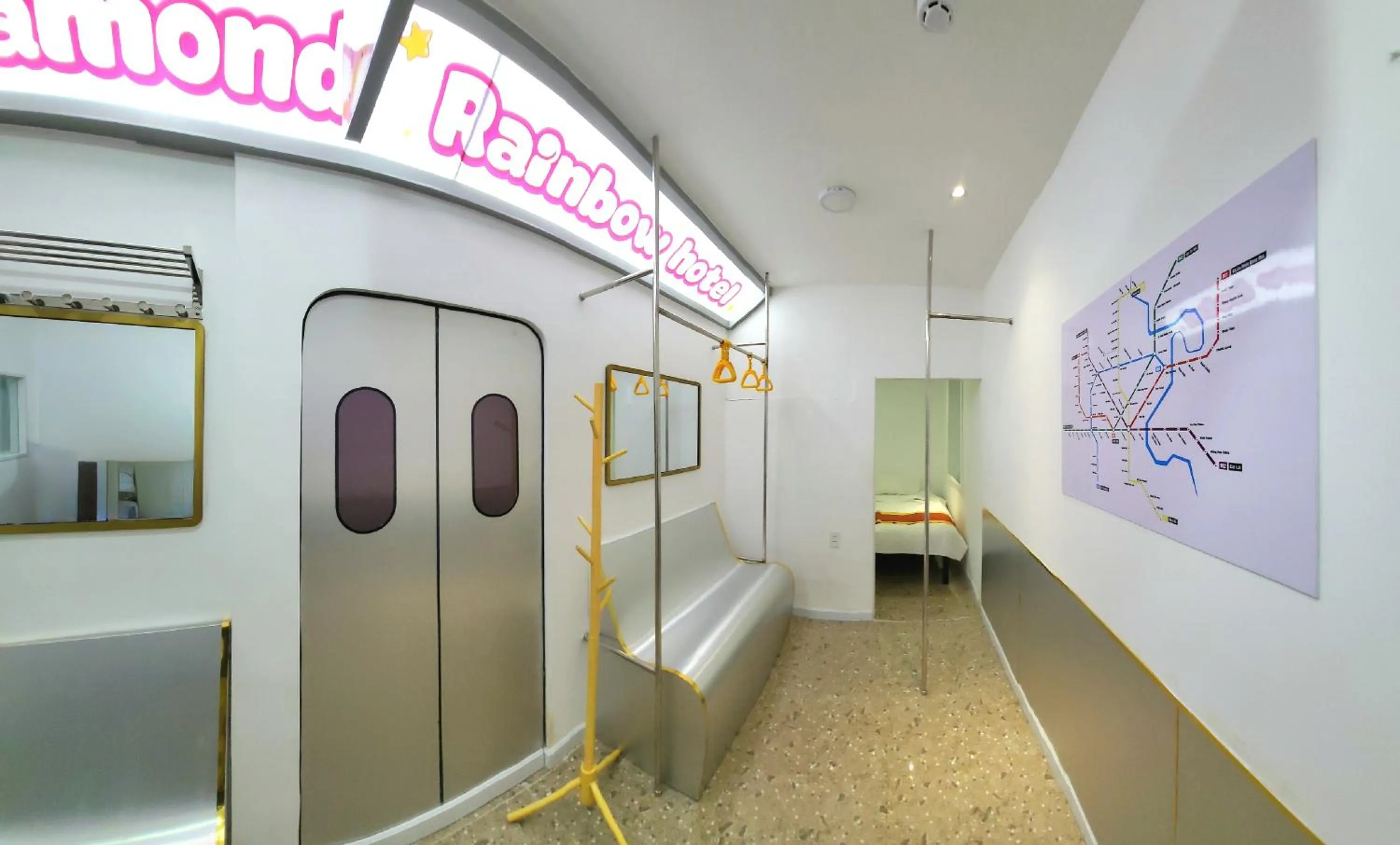 Bathroom in Language Exchange Hotel 3