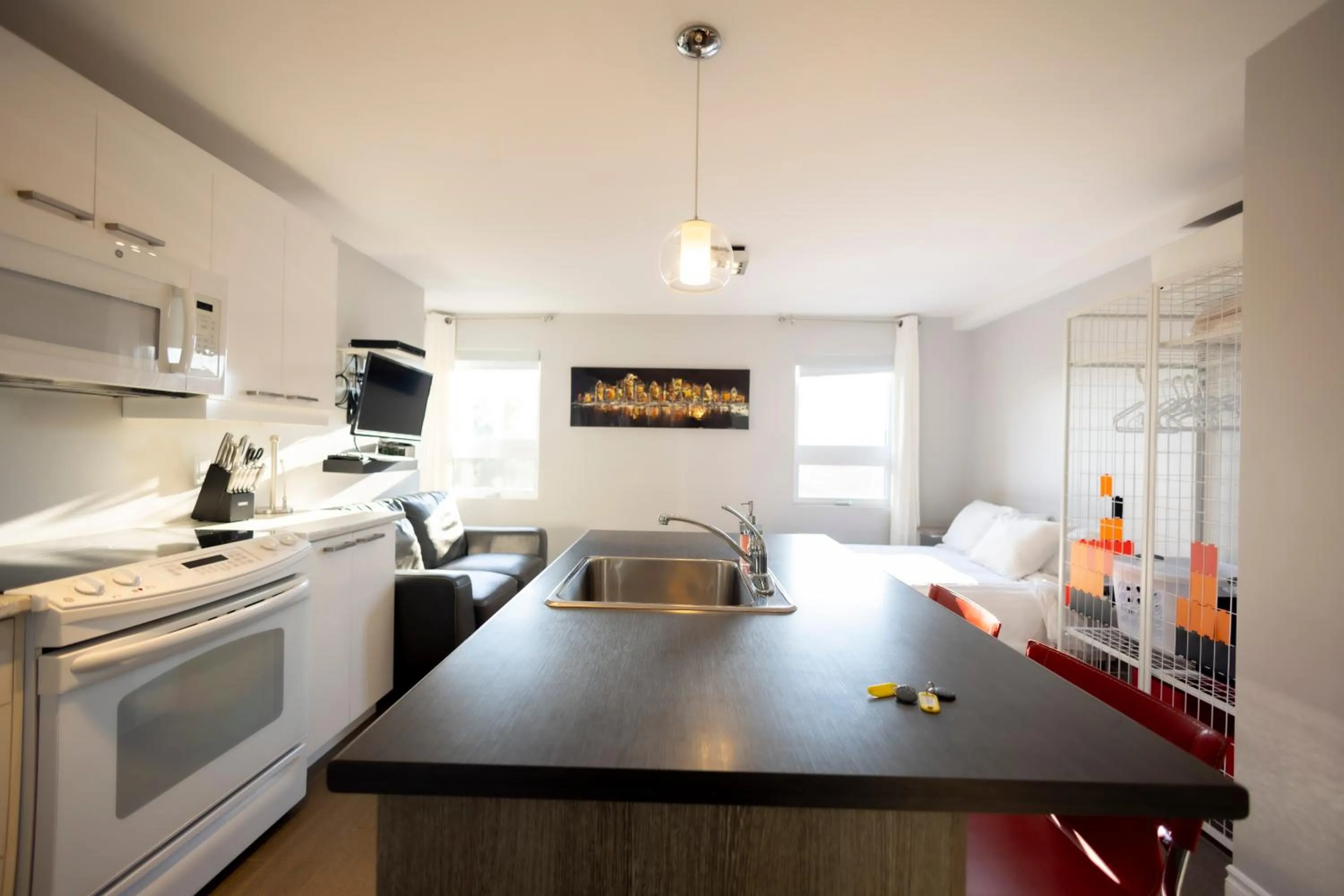 Bedroom in Le Chic-Urbain