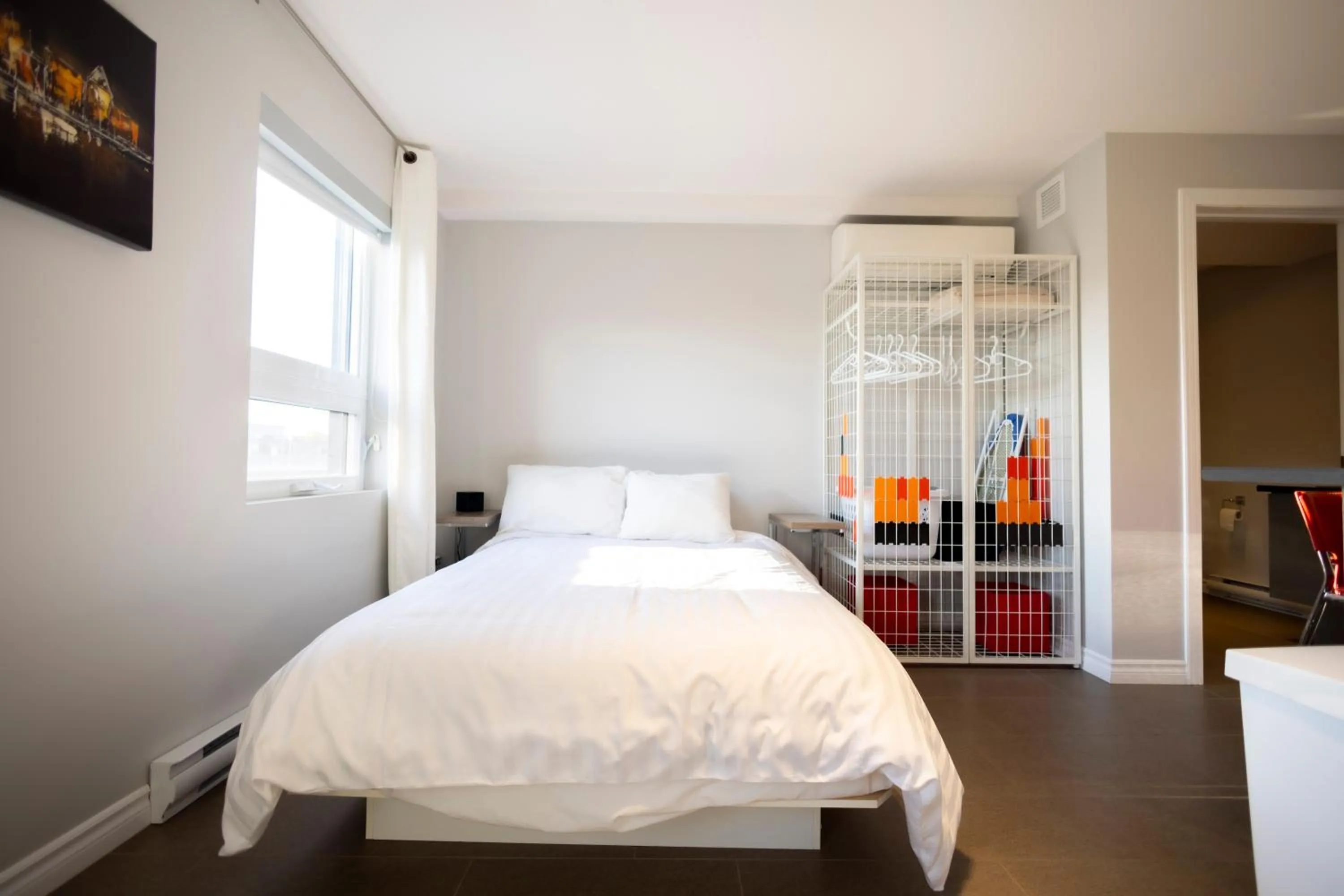 Bedroom, Bed in Le Chic-Urbain